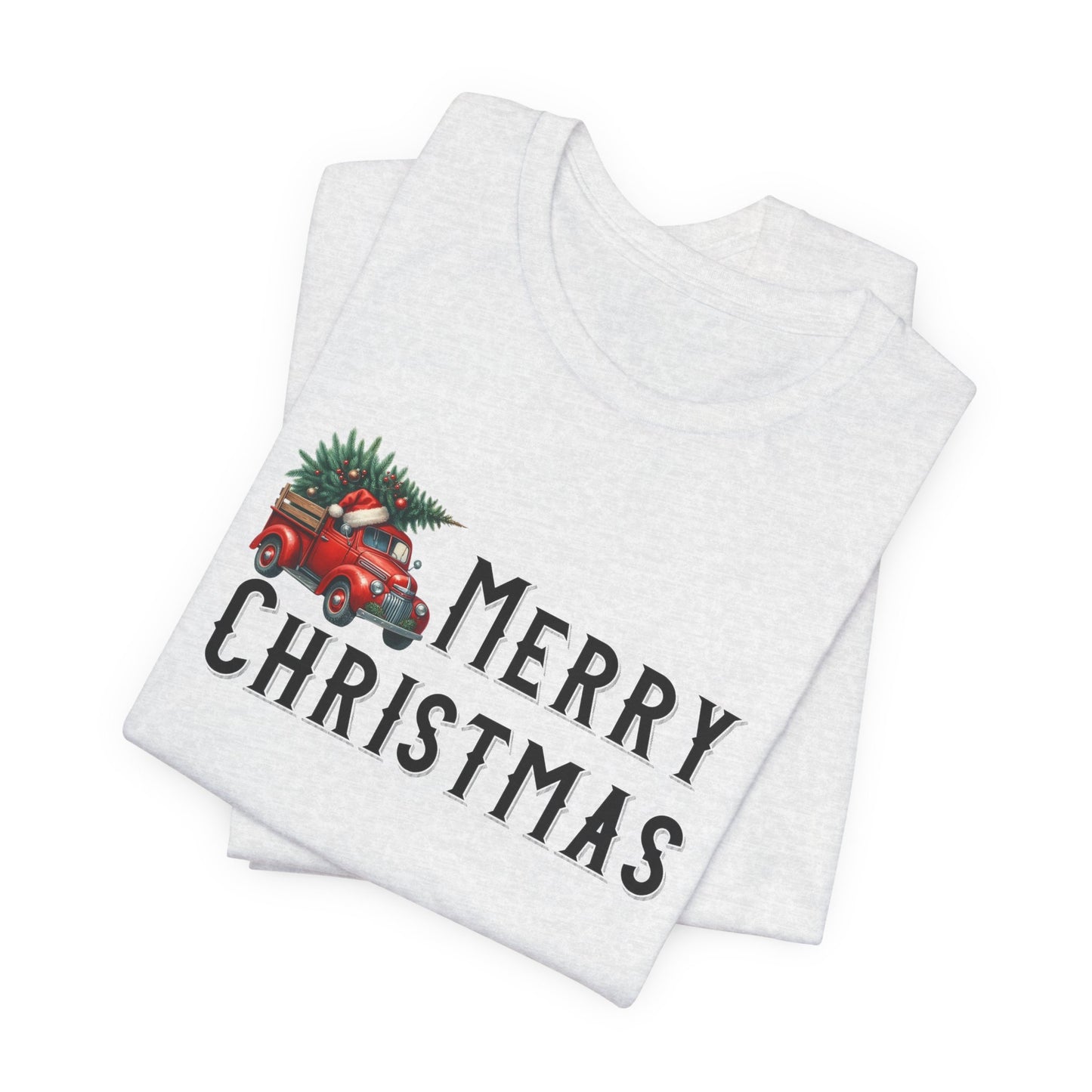 Merry Christmas Vintage Truck T-Shirt