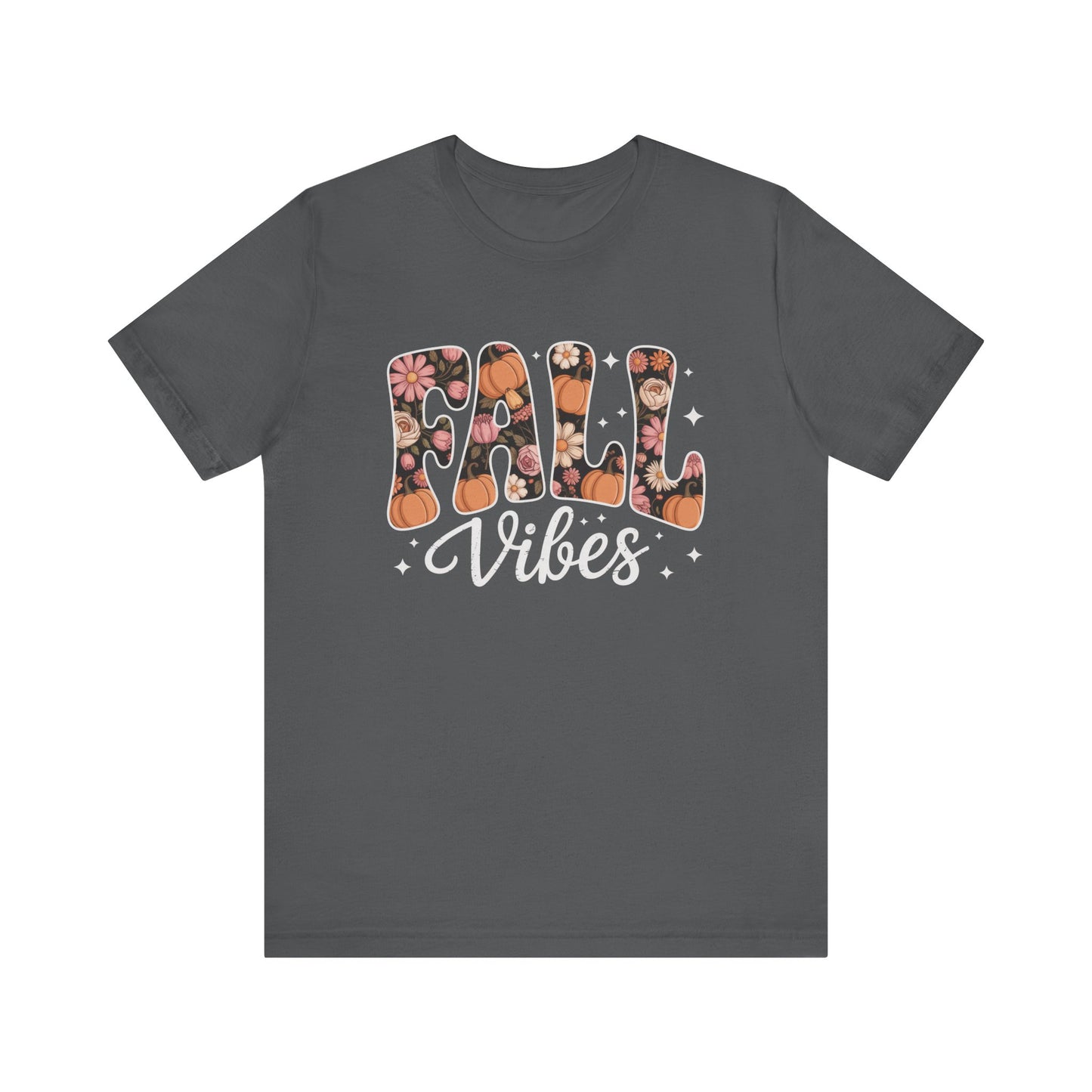 Fall Vibes Floral T-Shirt