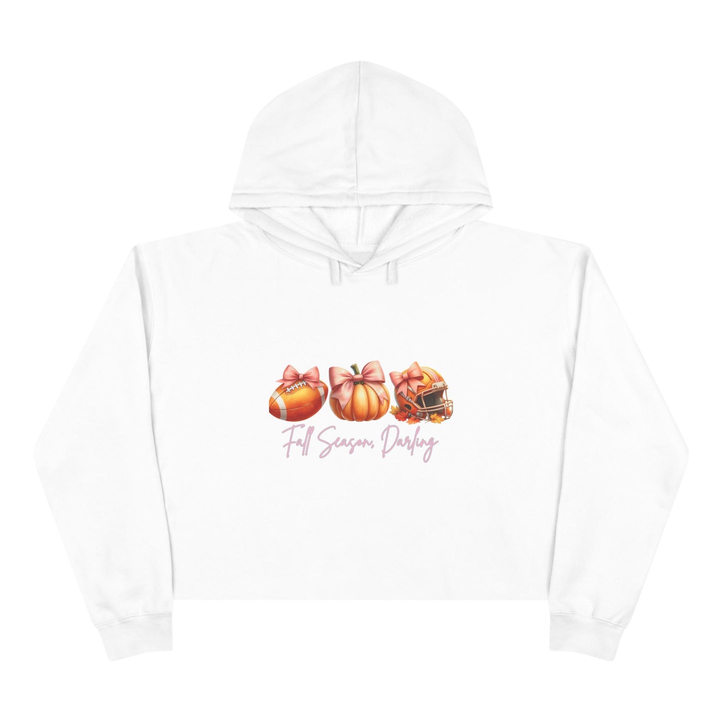 Fall Season Darling Crop Hoodie