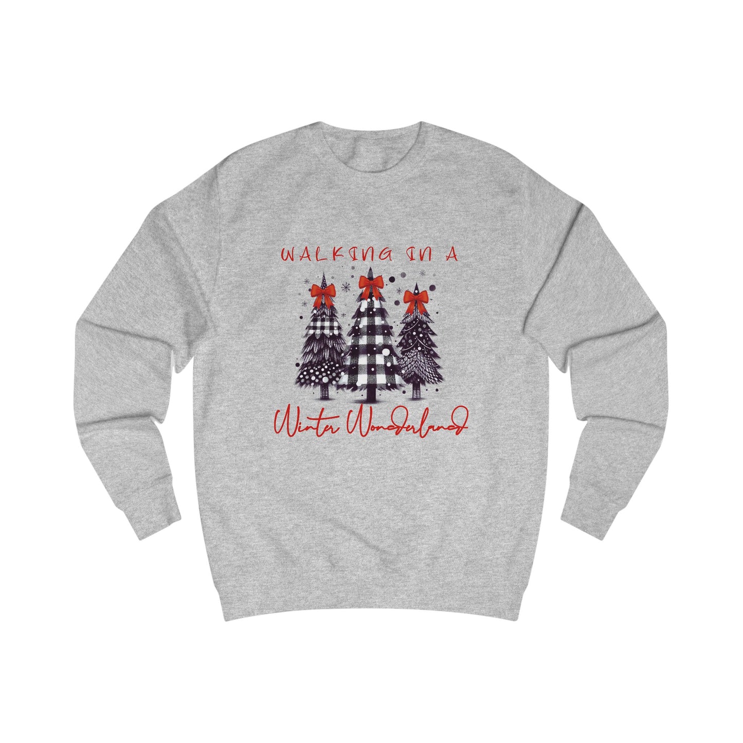Walking In A Winter Wonderland Crewneck Sweatshirt