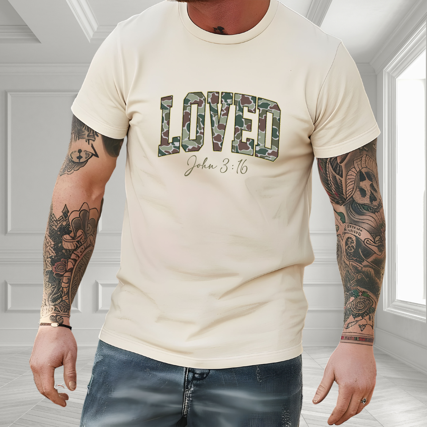 Loved John 3:16 T-Shirt