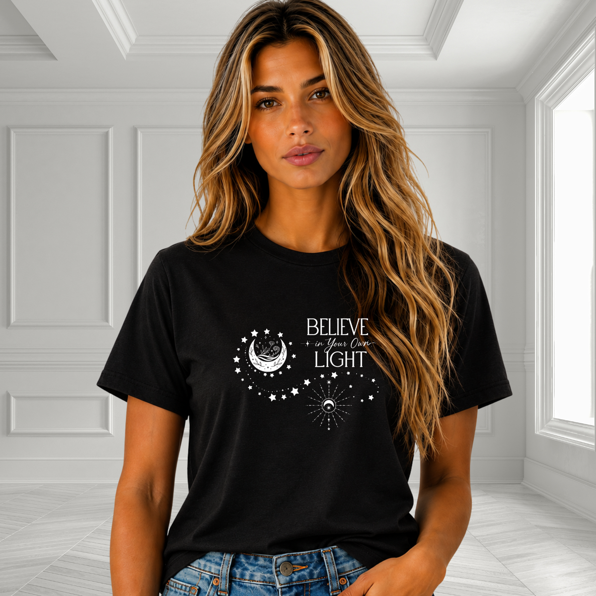 Believe In Your Own Light T‑Shirt