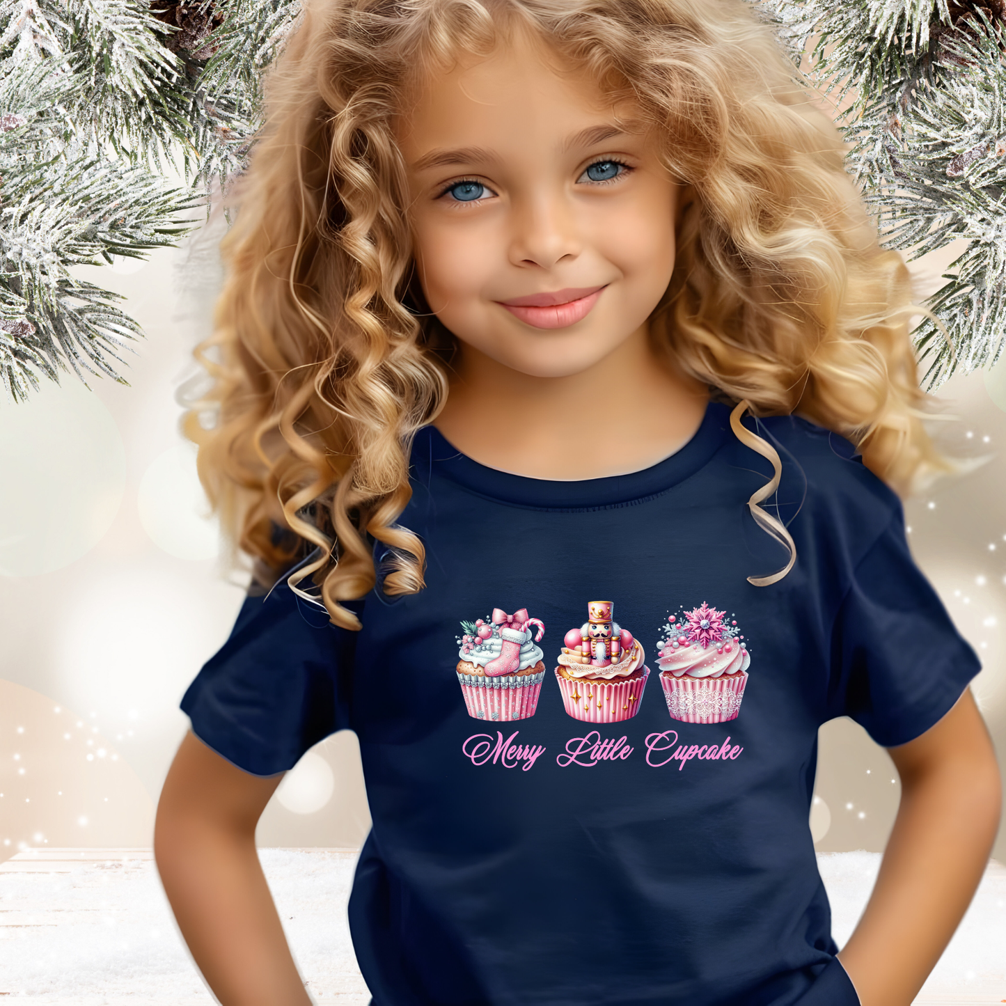 Merry Little Cupcake Kid's T-Shirt