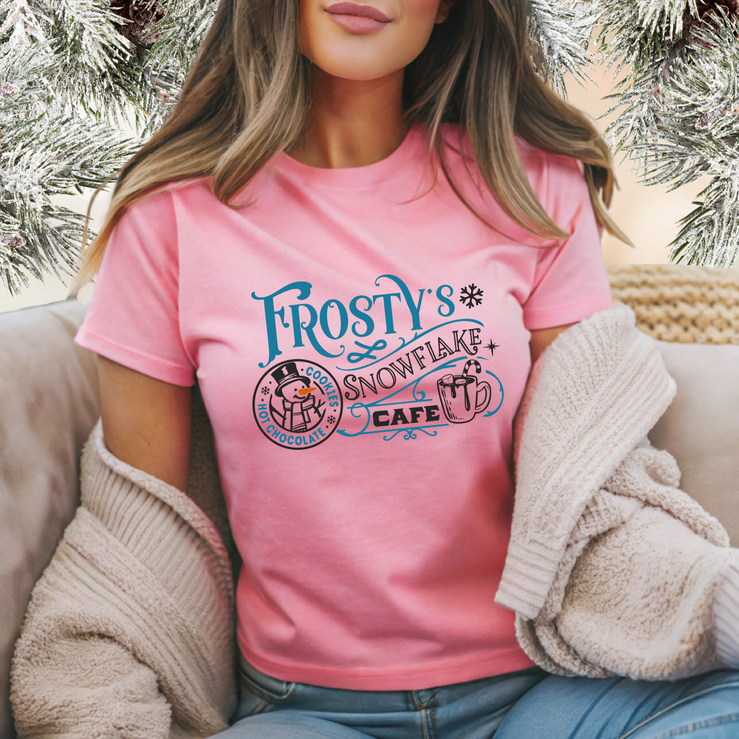 Frosty’s Snowflake Cafe T‑Shirt