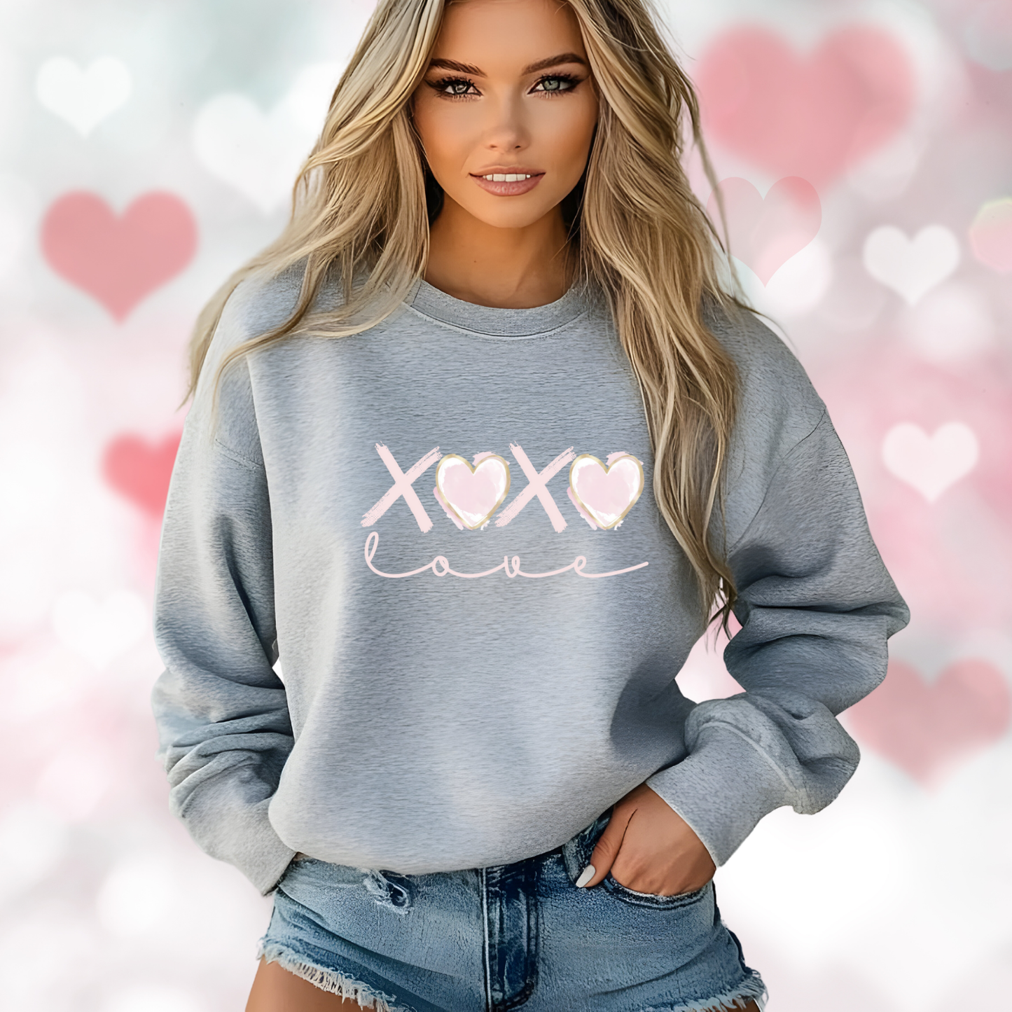 XO Love Crewneck Sweatshirt