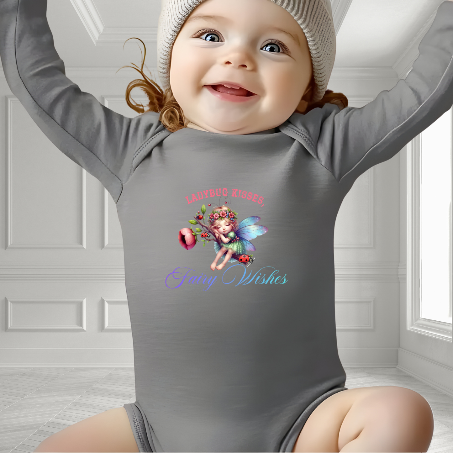 Fairy Wishes Infant Long Sleeve Onesie