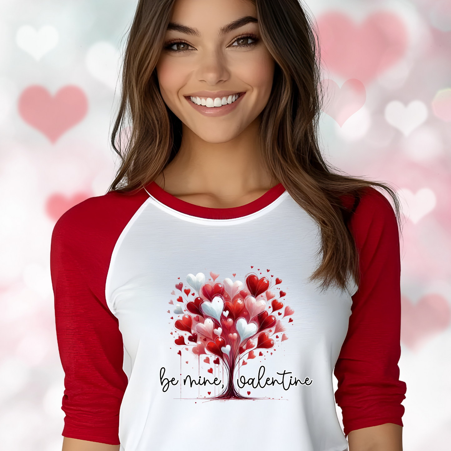 Be Mine, Valentine Baseball Tee