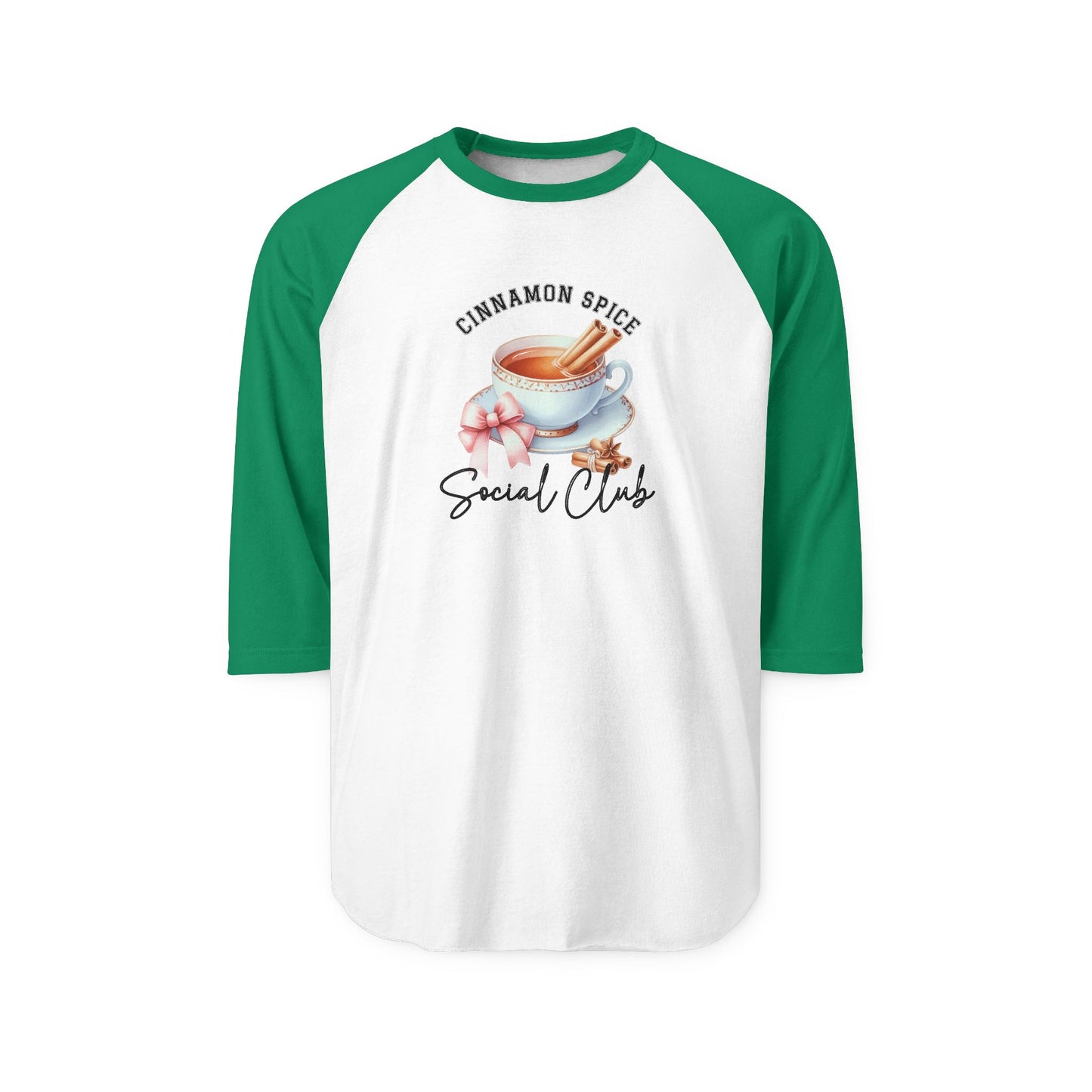 Cinnamon Spice Social Club Baseball Tee