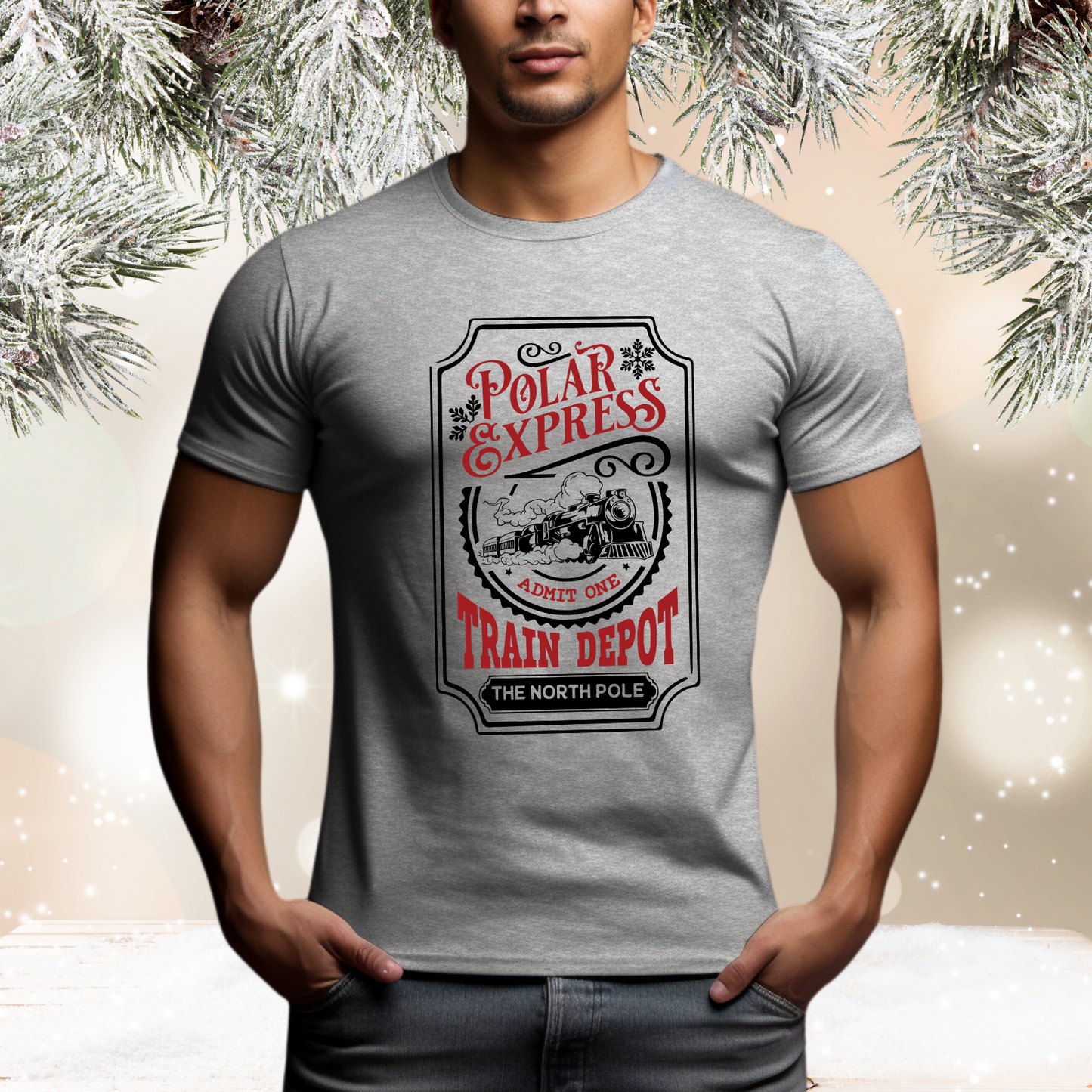 Polar Express Train Depot T‑Shirt