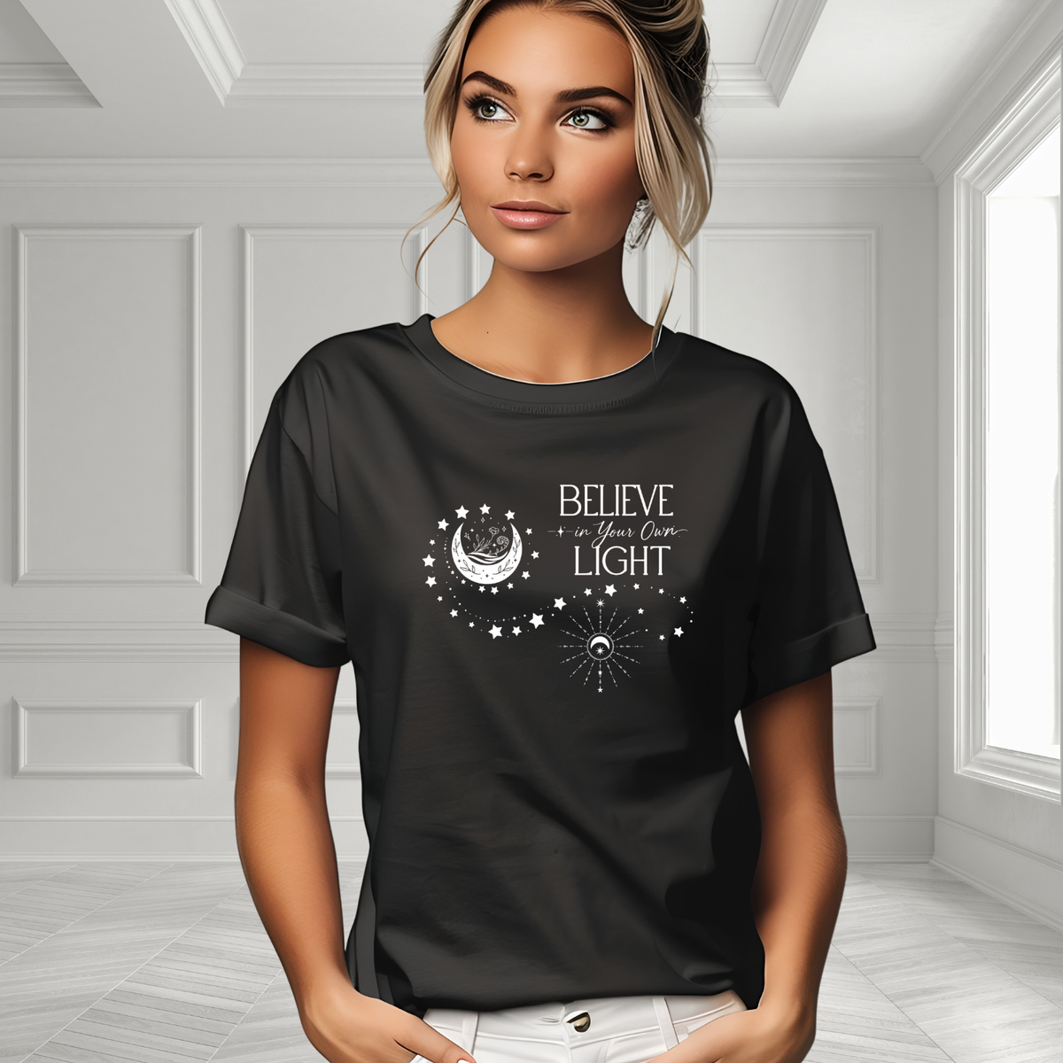 Believe In Your Own Light T‑Shirt