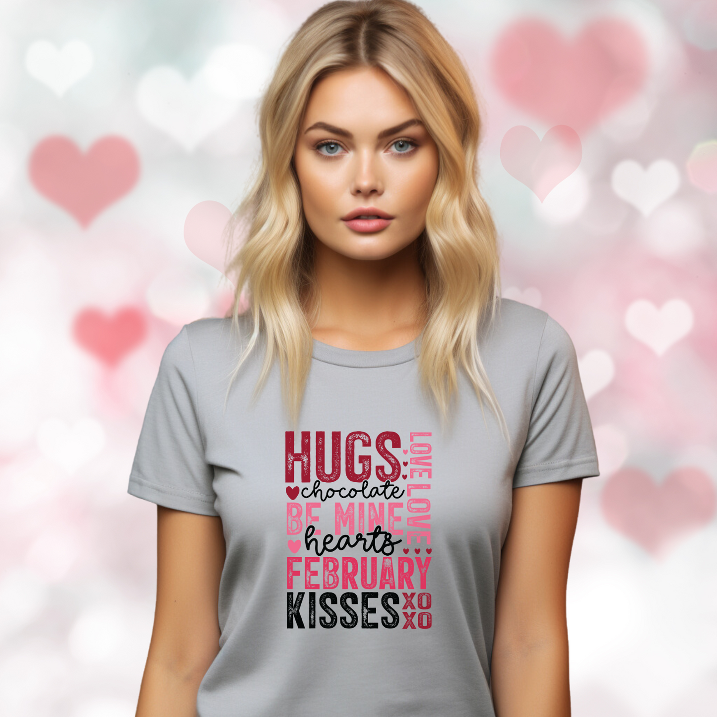 Valentine Typography T‑Shirt