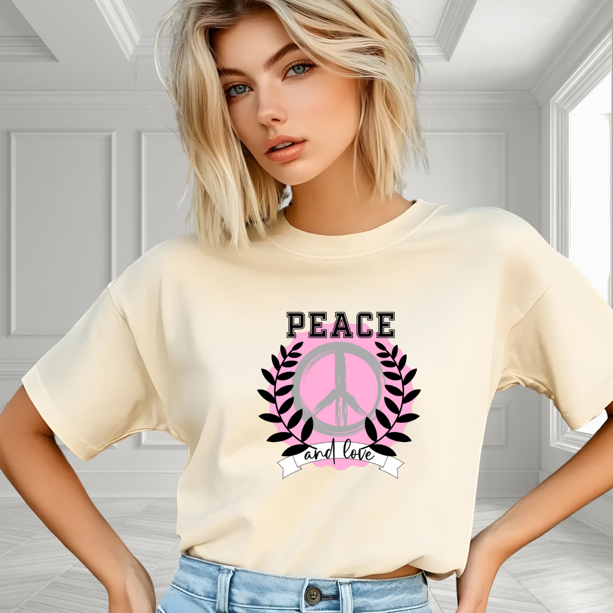 Peace And Love T-Shirt