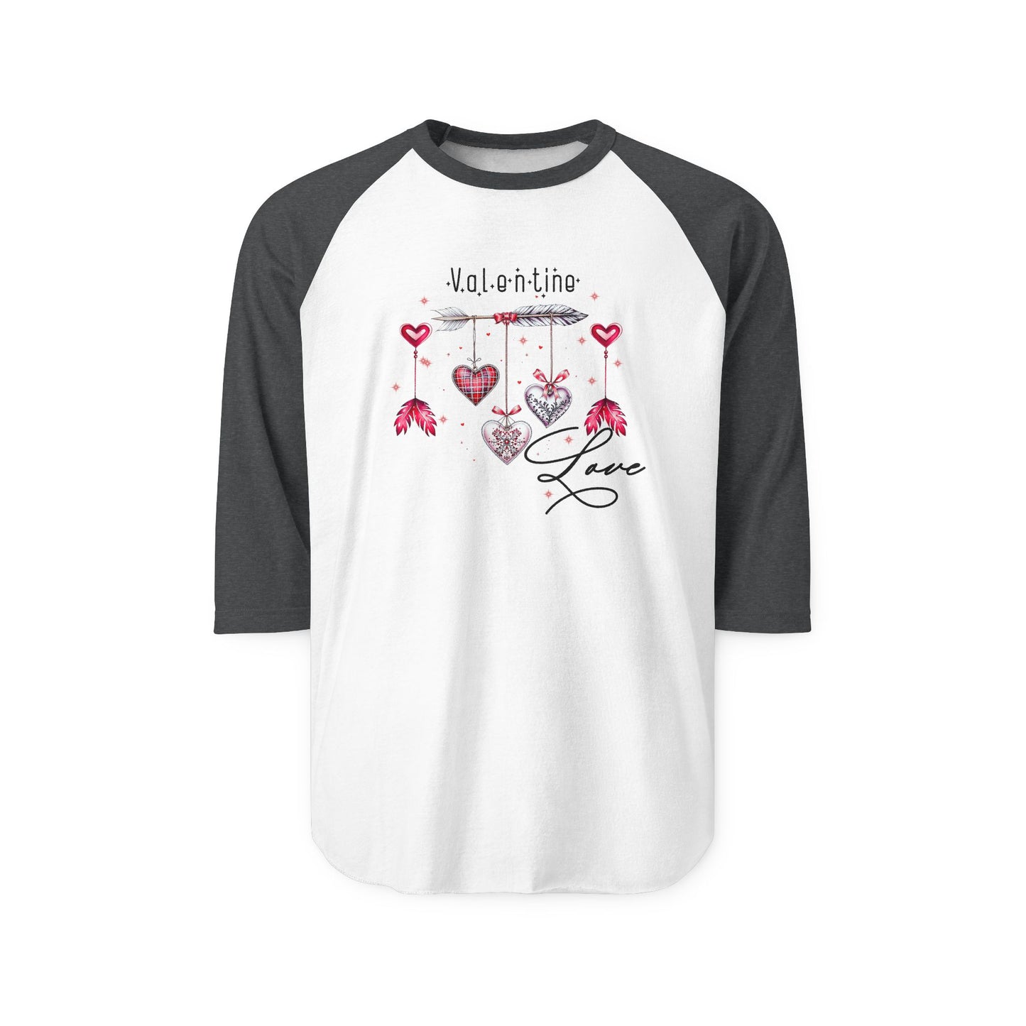 Valentine Love Baseball Tee