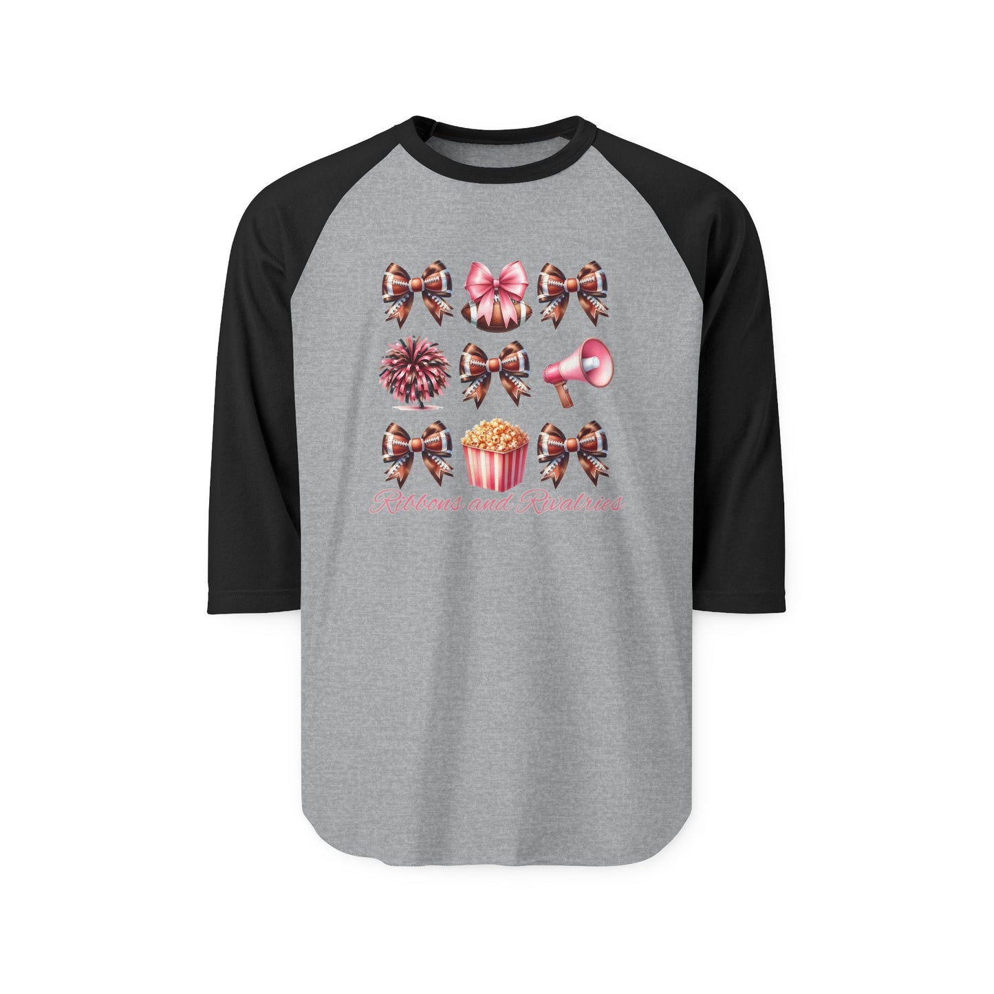 Ribbons & Rivalries Baseball Tee