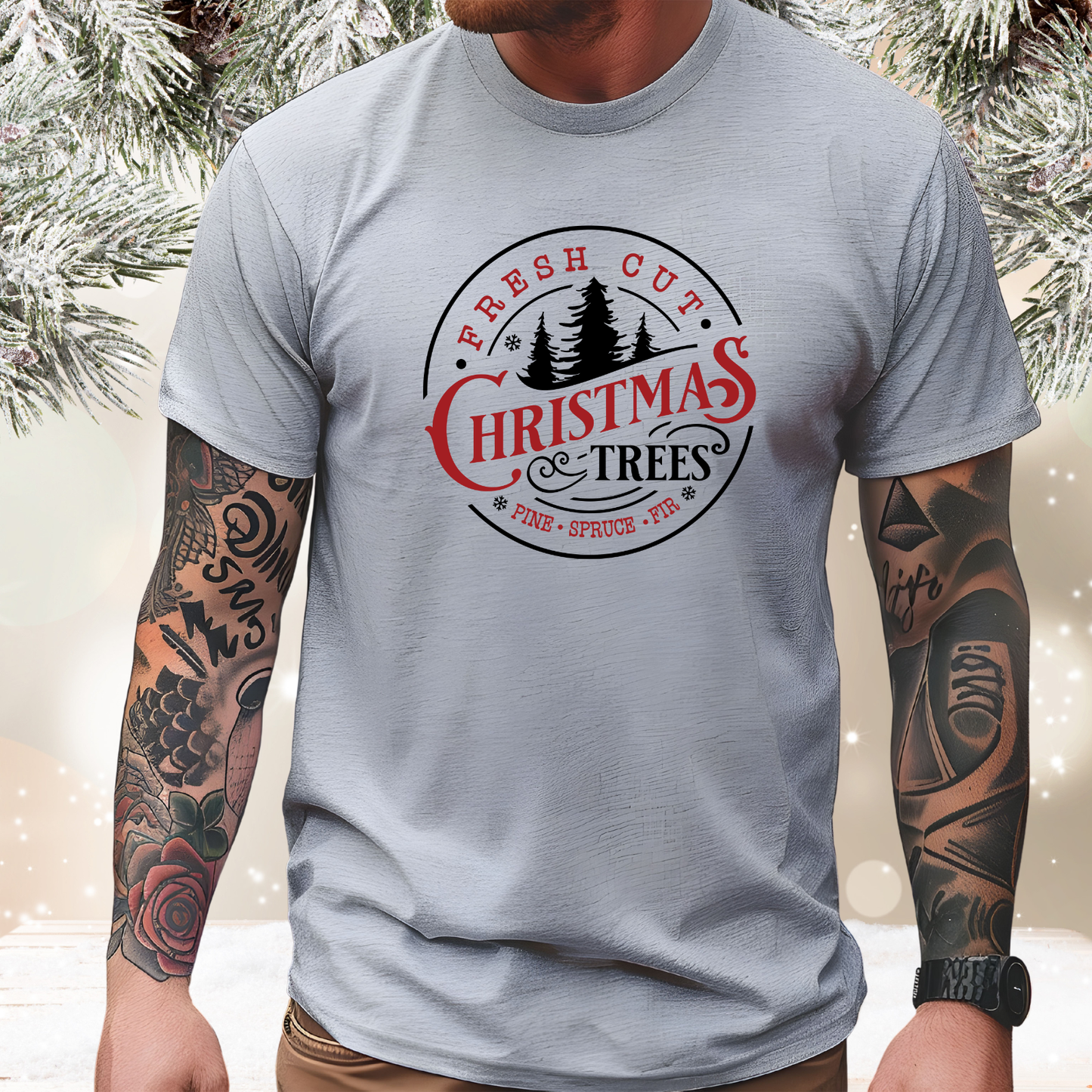 Fresh Cut Christmas Trees T-Shirt