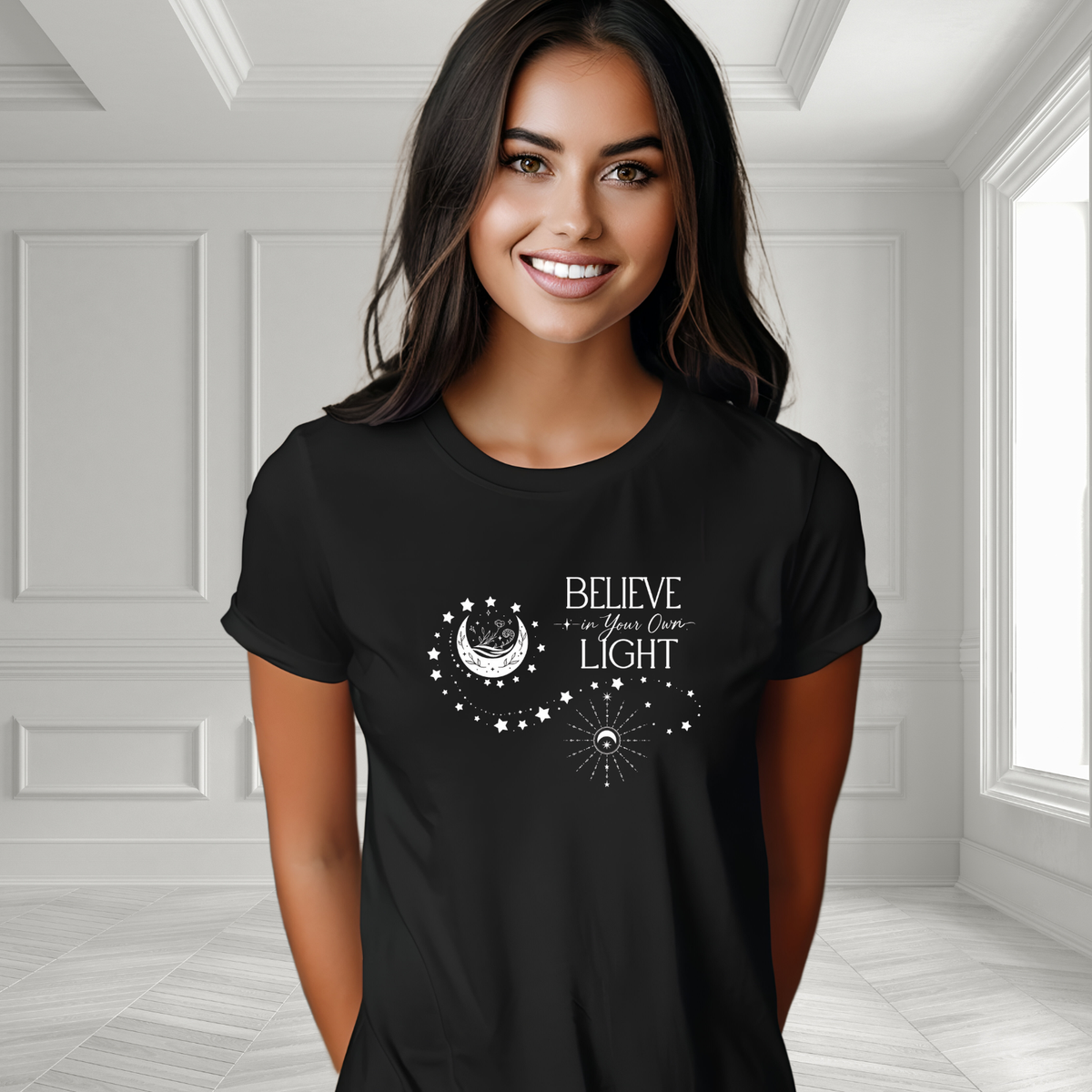 Believe In Your Own Light T‑Shirt
