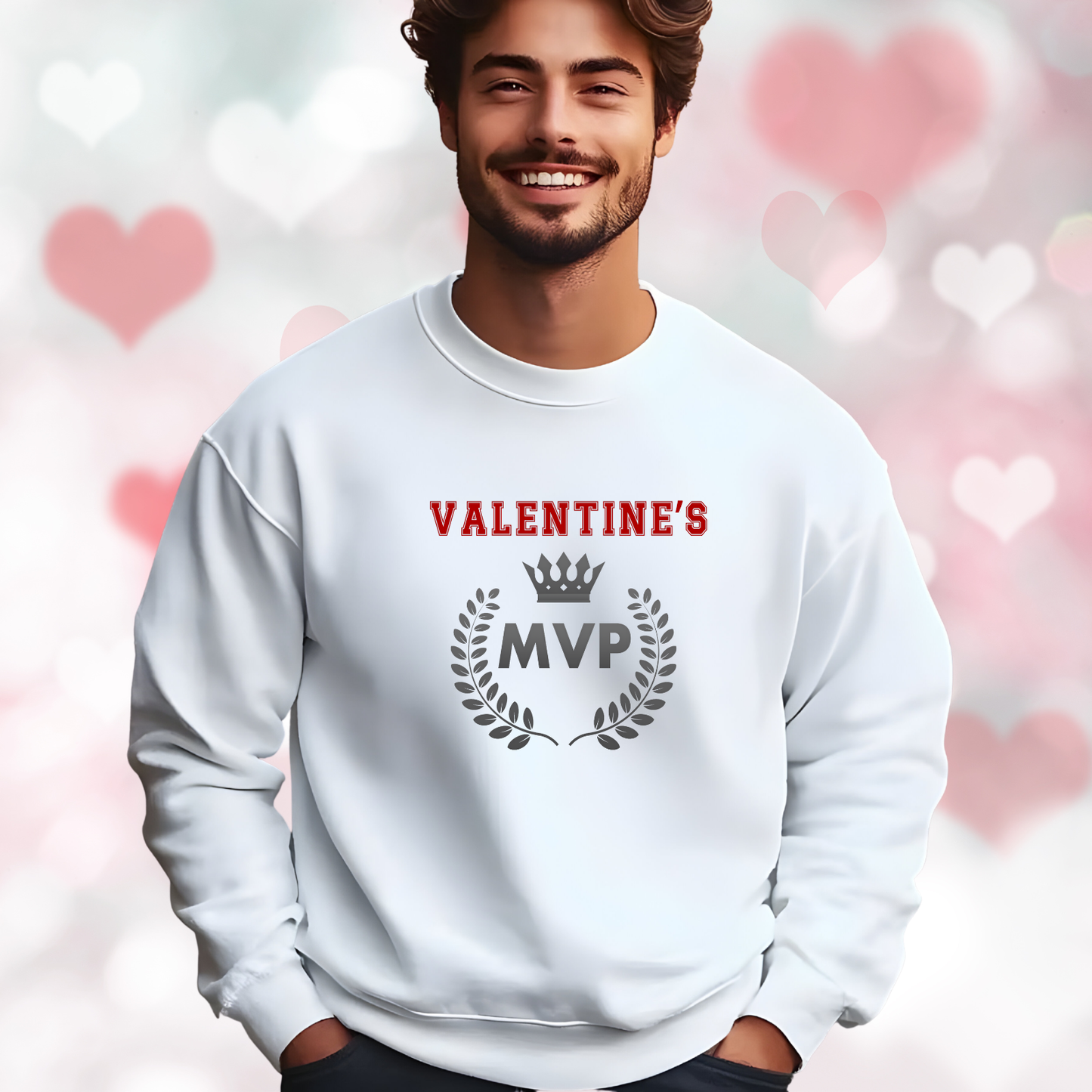 Valentine's MVP Crewneck Sweatshirt