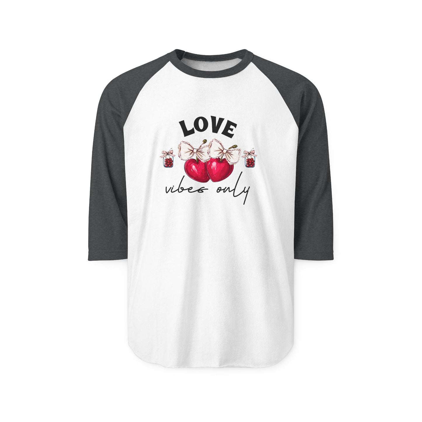 Love Vibes Only Baseball Tee