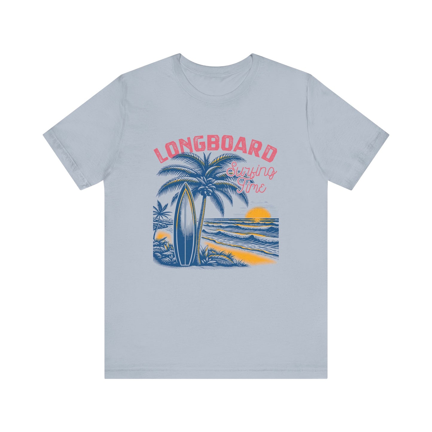 Longboard Surfing T-Shirt