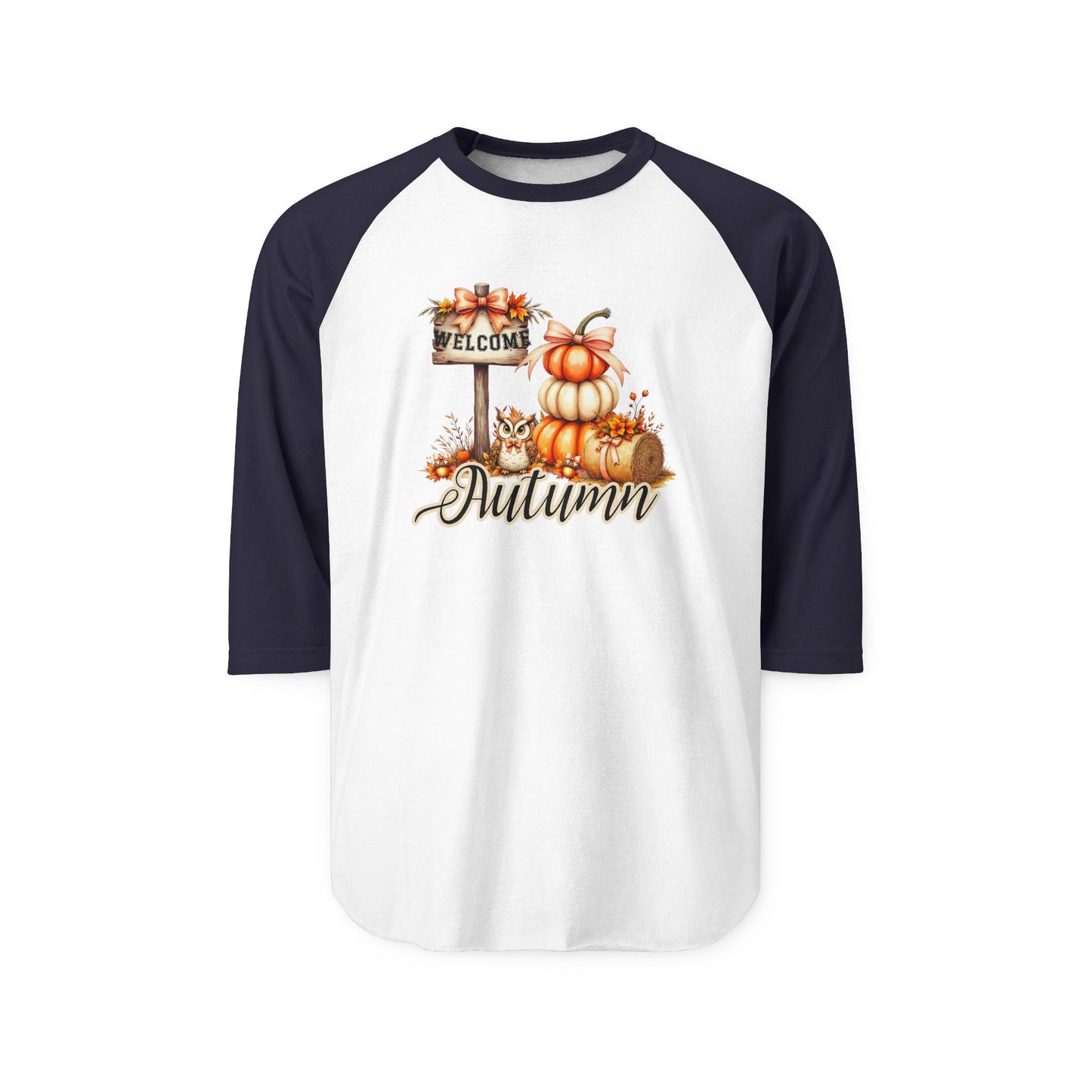 Welcome Autumn Baseball Tee