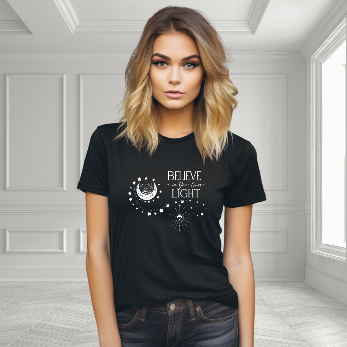 Believe In Your Own Light T‑Shirt