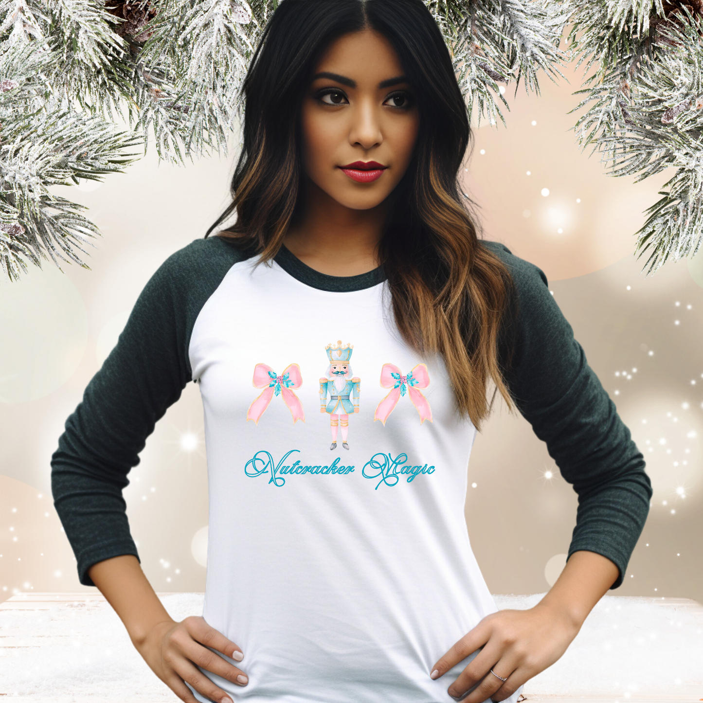 Nutcracker Magic Baseball Tee
