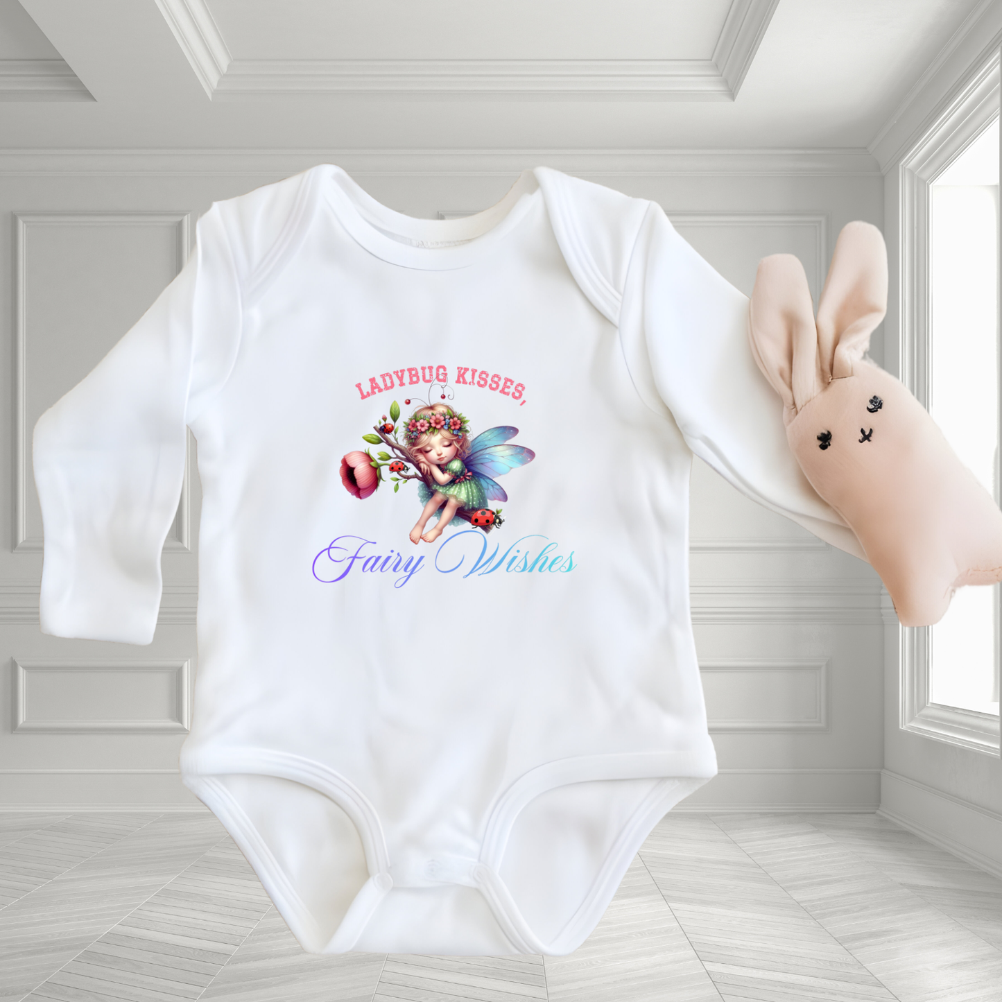 Fairy Wishes Infant Long Sleeve Onesie