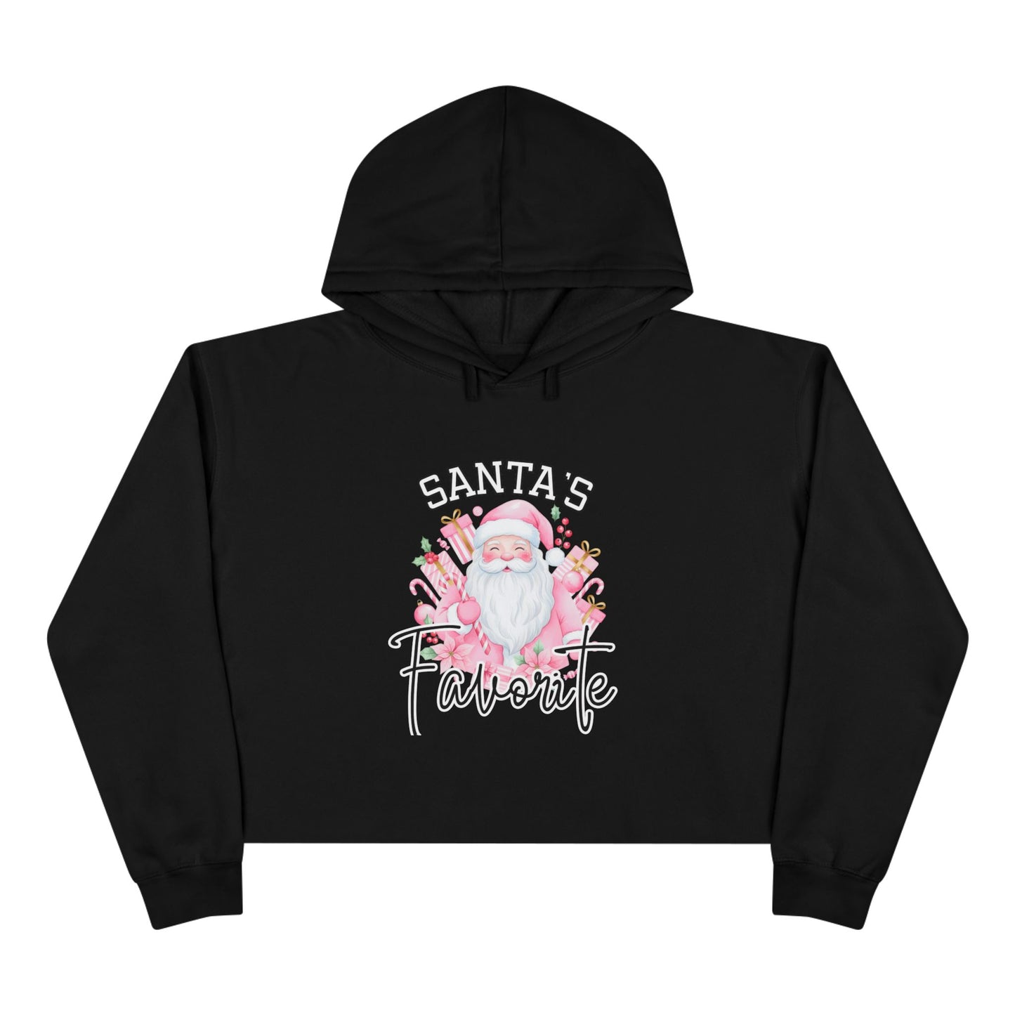 Santa’s Favorite Crop Hoodie
