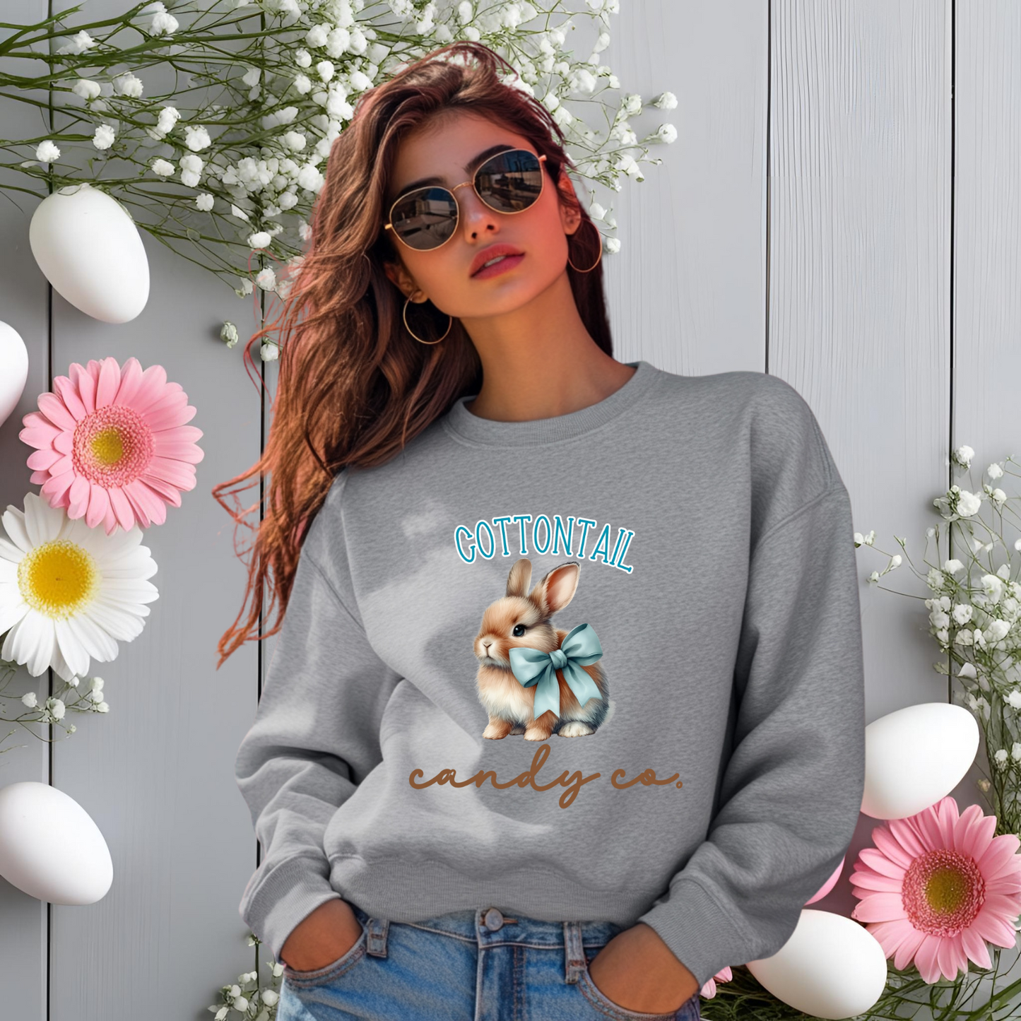 Cottontail Candy Co Crewneck Sweatshirt