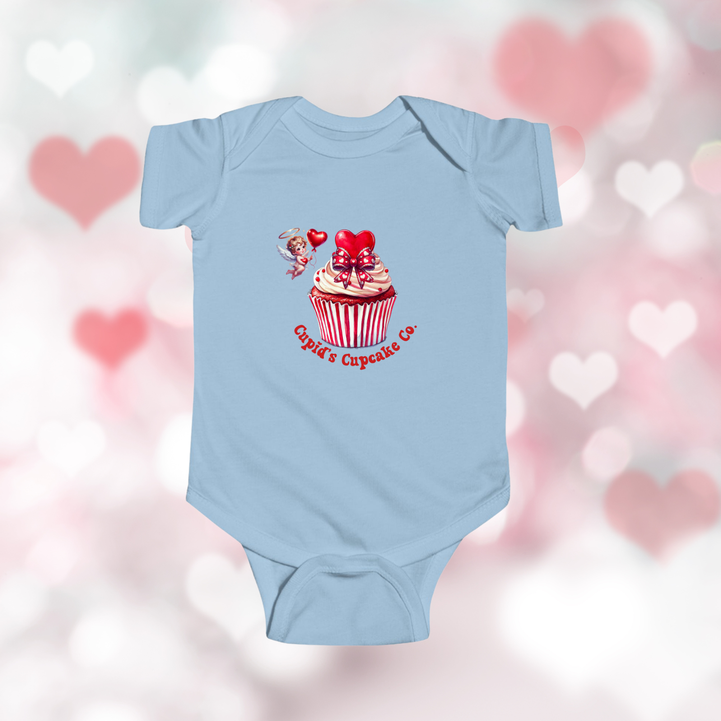 Cupid’s Cupcake Co. Infant Short Sleeve Onesie