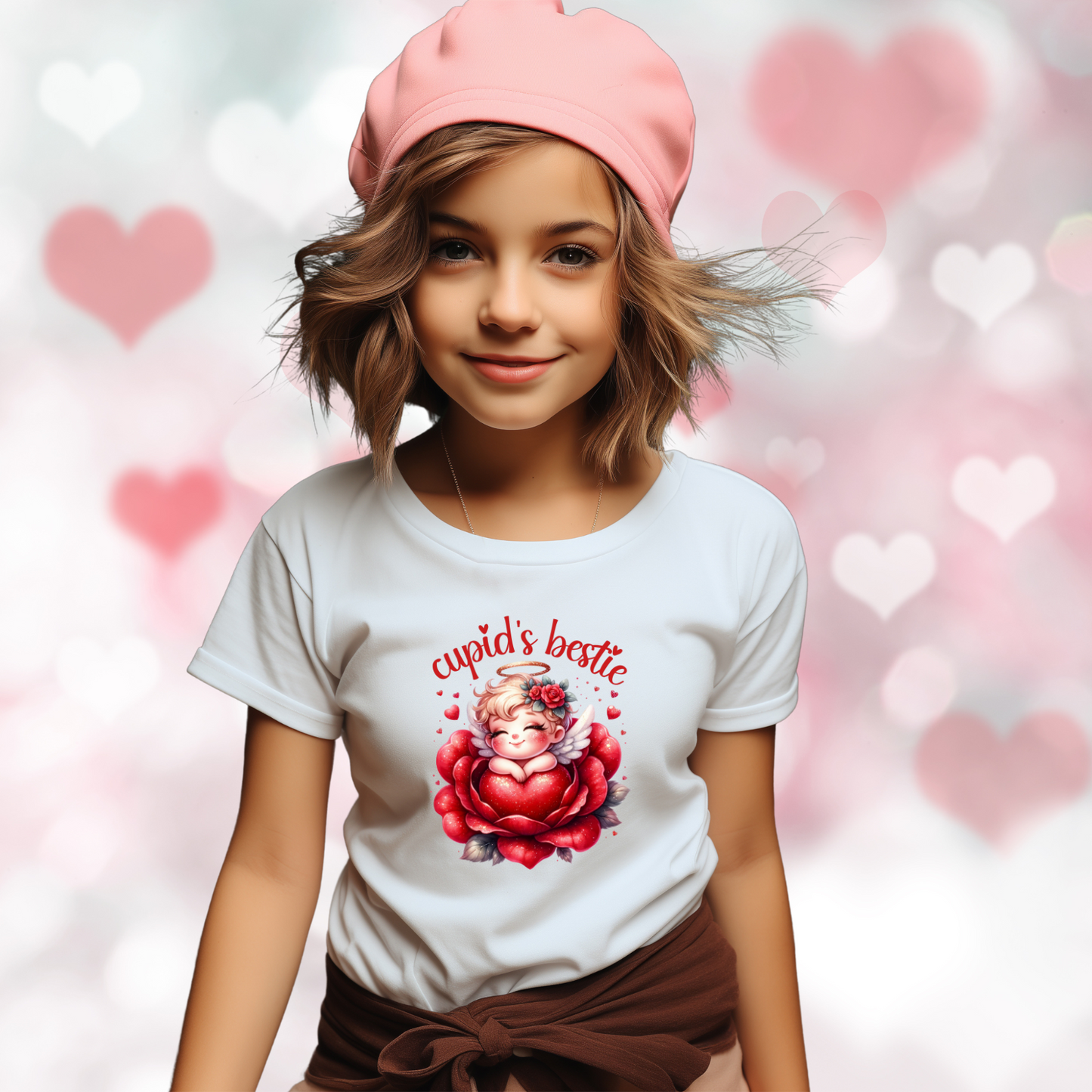 Cupid’s Bestie Kid’s T-Shirt