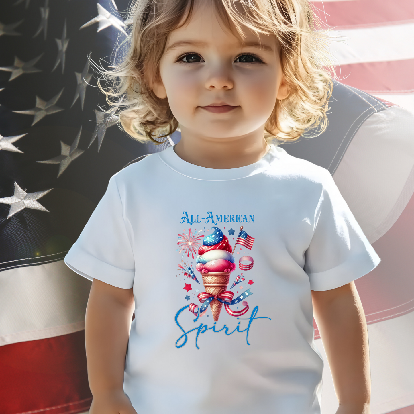All-American Spirit Toddler T-Shirt