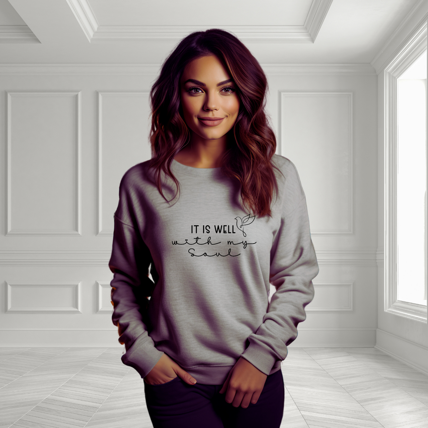 It Is Well With My Soul Crewneck Sweatshirt