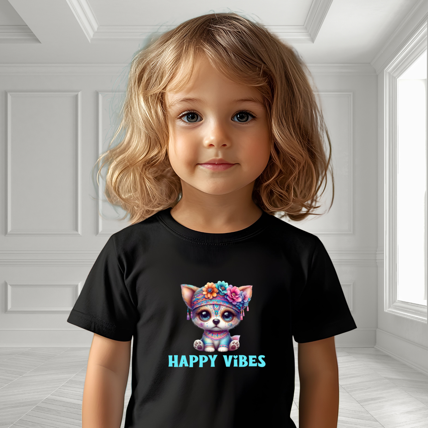 Happy Vibes Toddler T-Shirt
