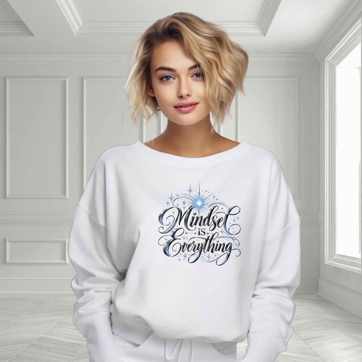 Mindset Is Everything Crewneck Sweatshirt