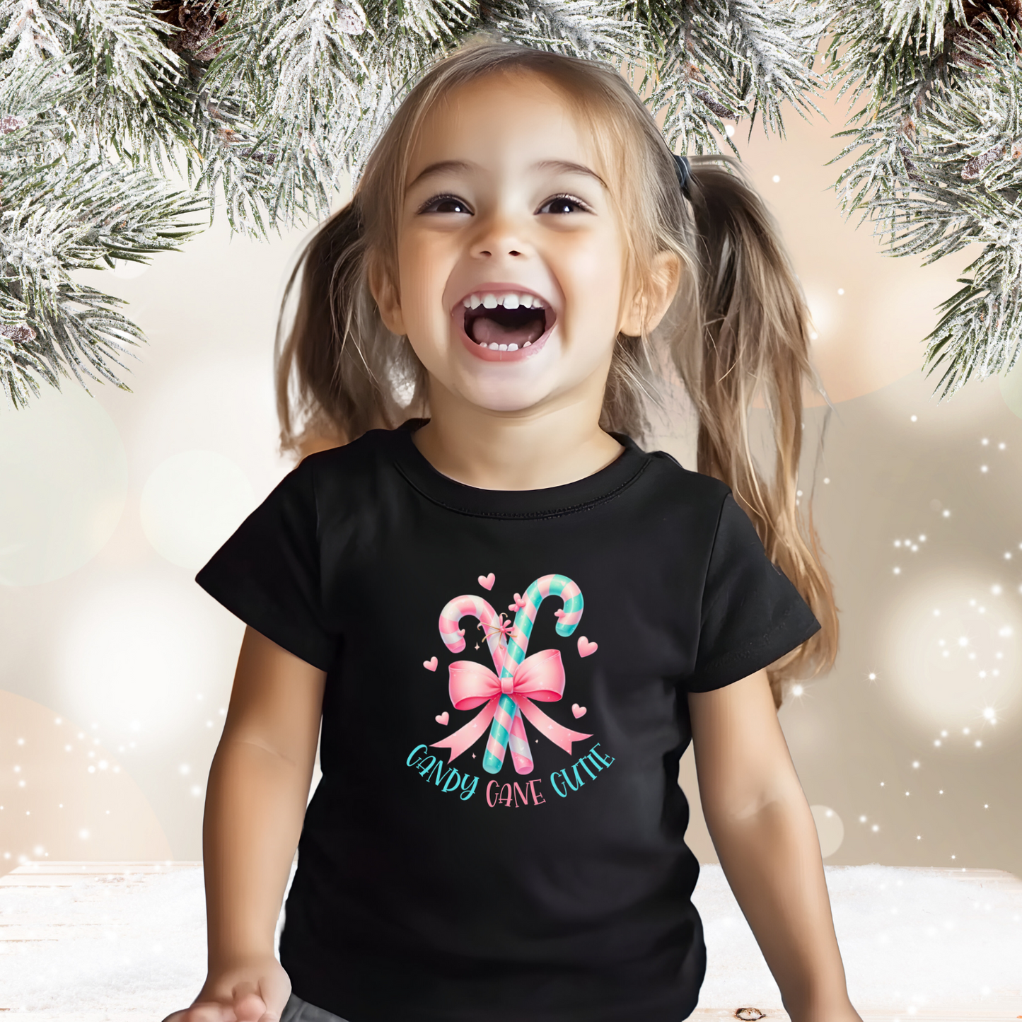 Candy Cane Cutie Kid’s T-Shirt