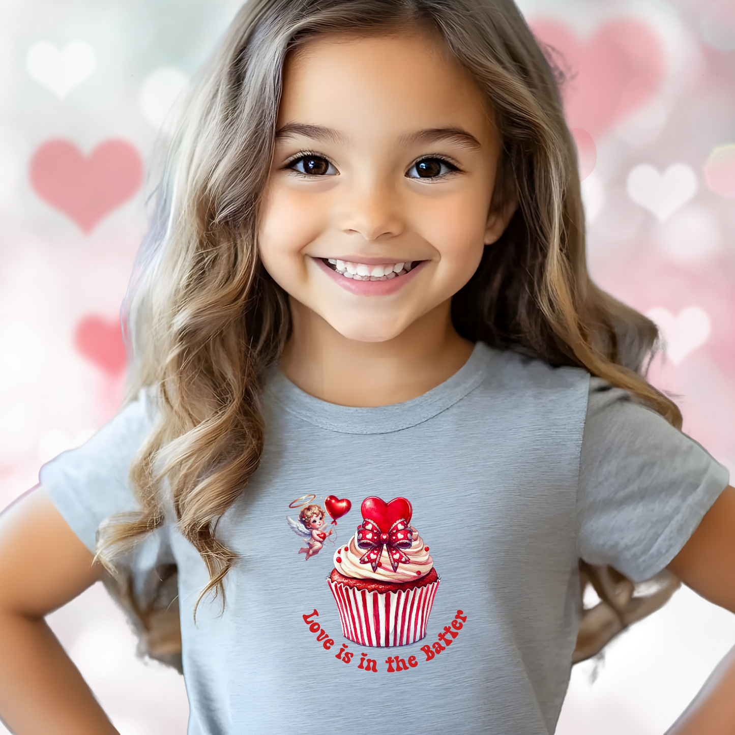 Love Is In The Batter Kid’s T-Shirt