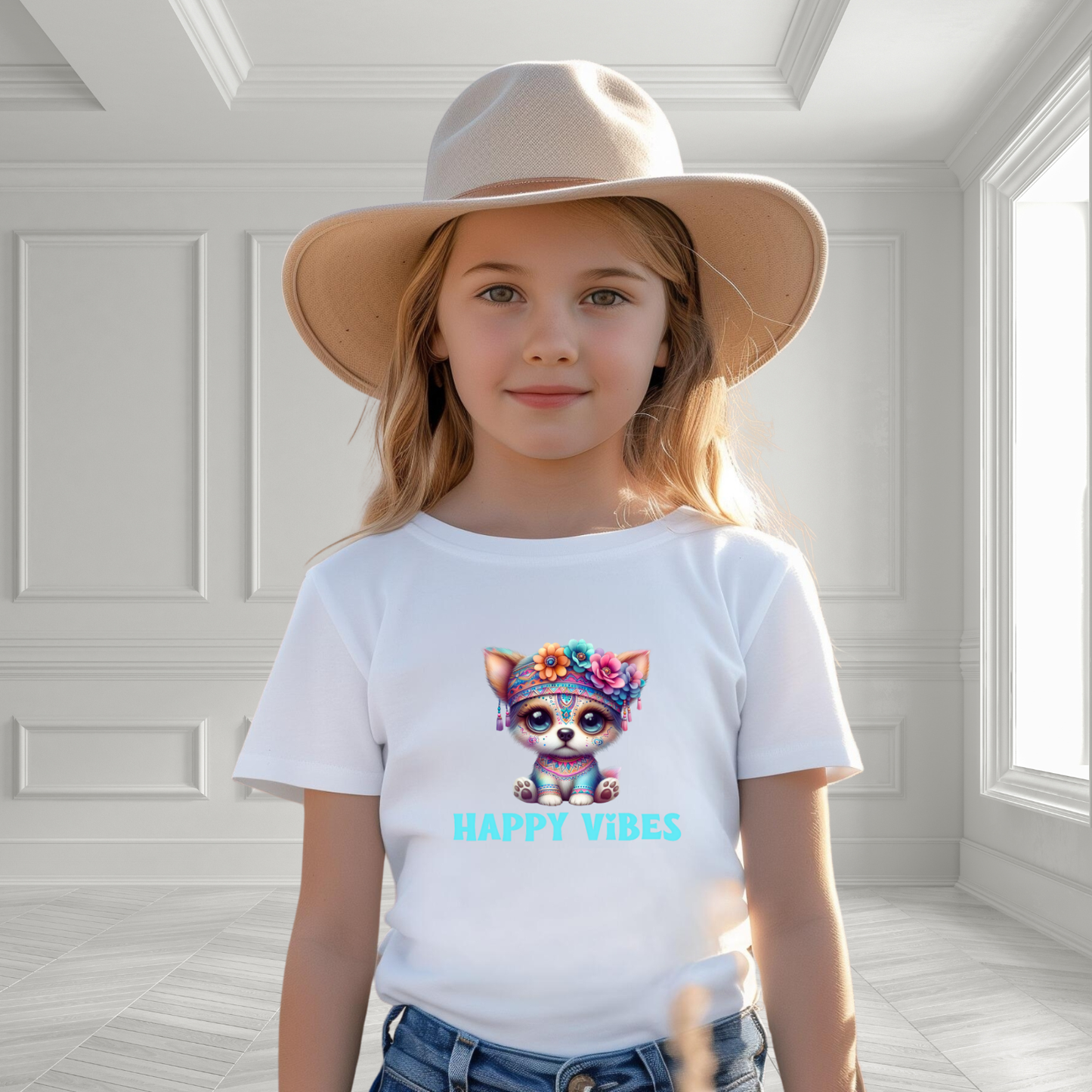 Happy Vibes Kid's T-Shirt