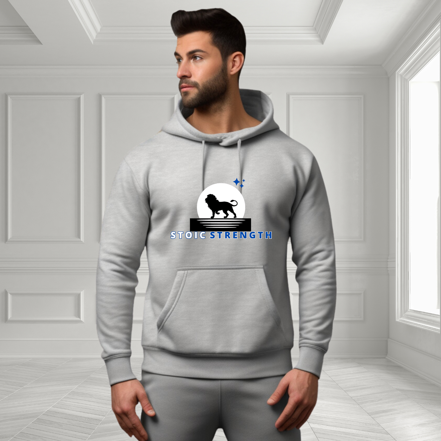 Stoic Strength Pullover Hoodie