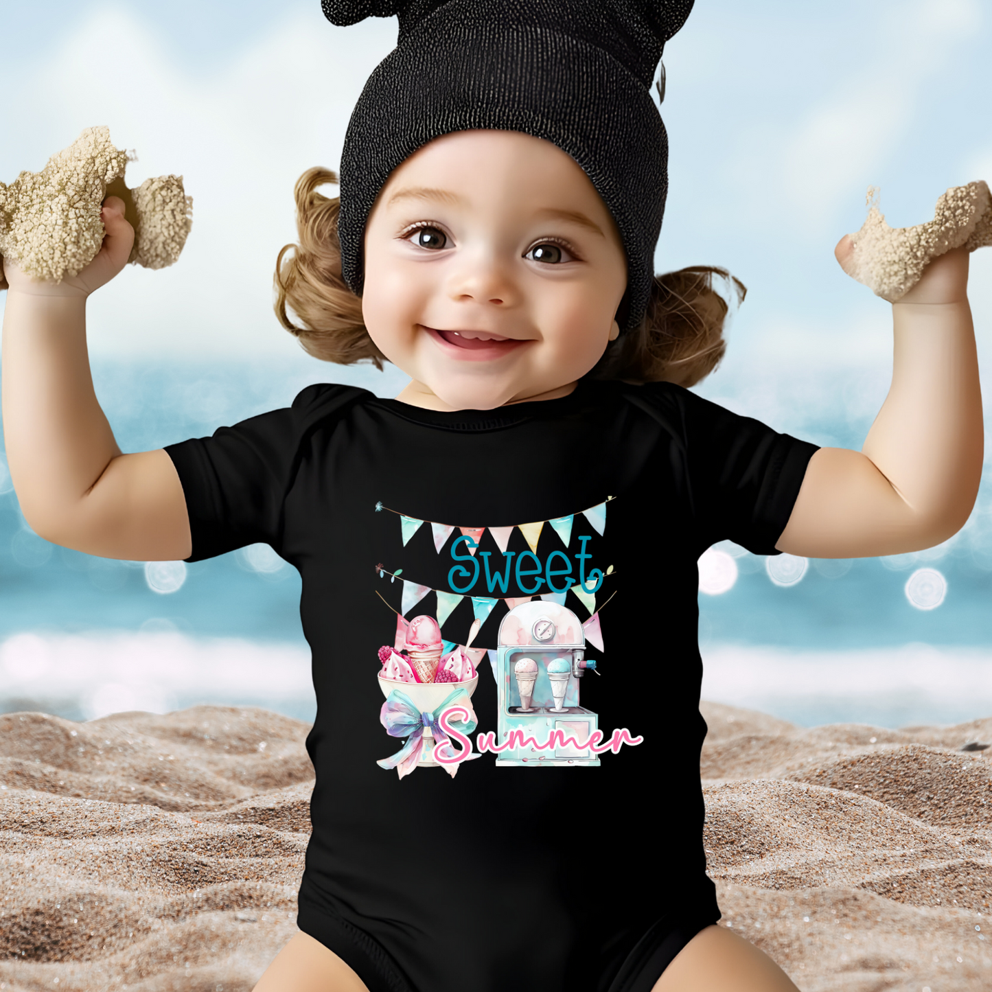 Sweet Summer Infant Short Sleeve Onesie