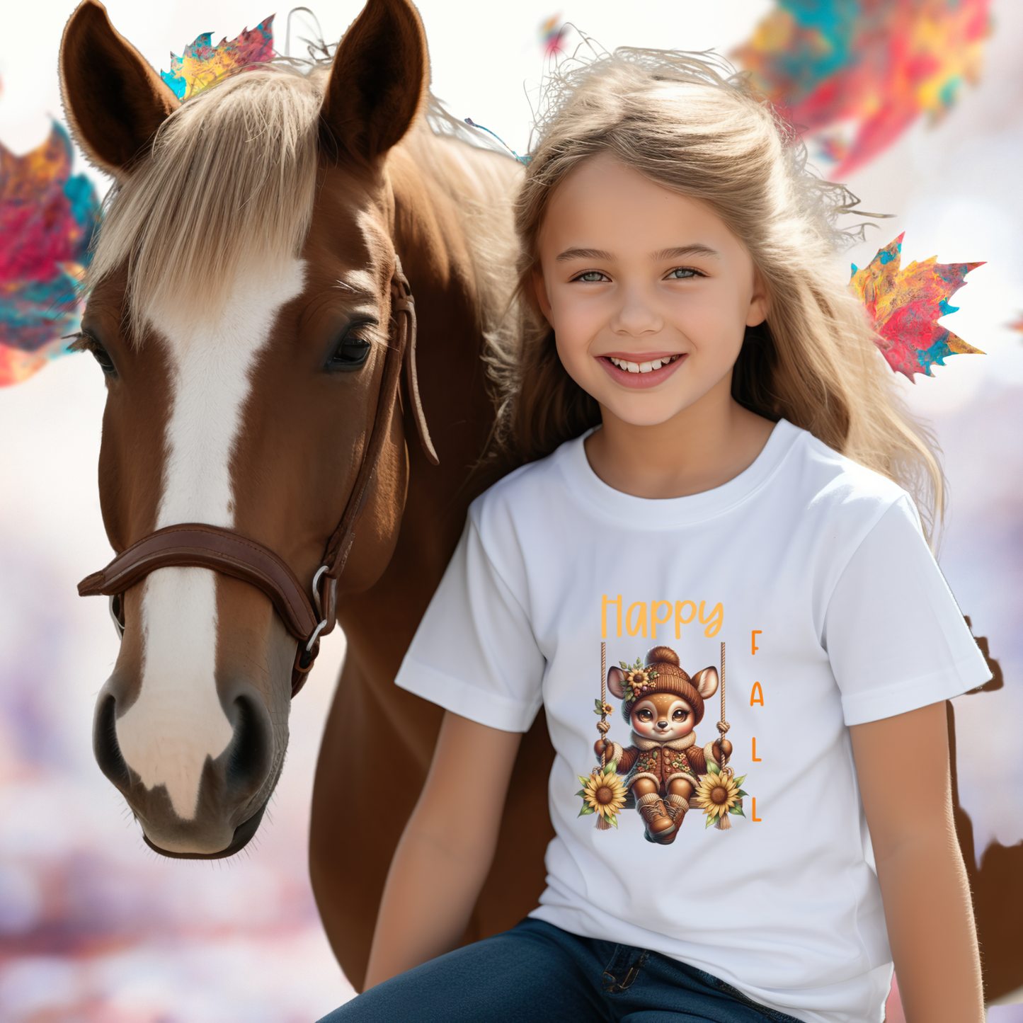 Happy Fall Kid’s T-Shirt