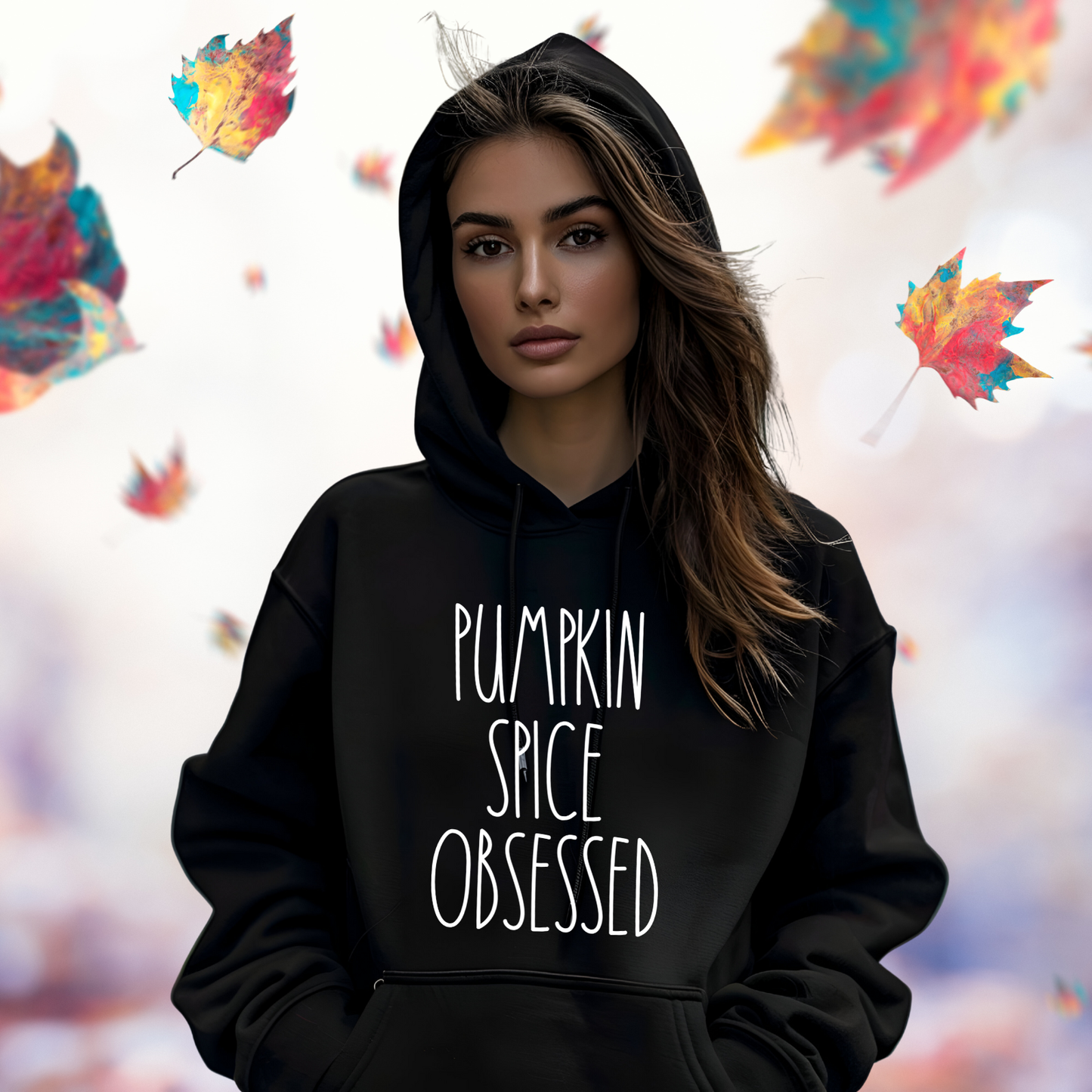 Pumpkin Spice Obsessed Pullover Hoodie