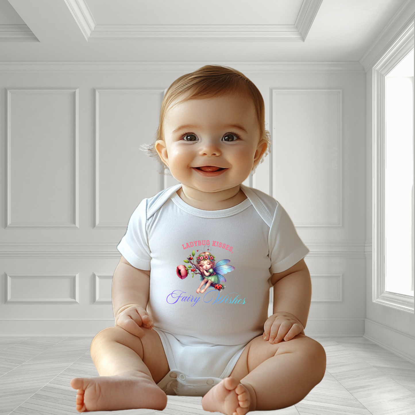 Fairy Wishes Infant Short Sleeve Onesie