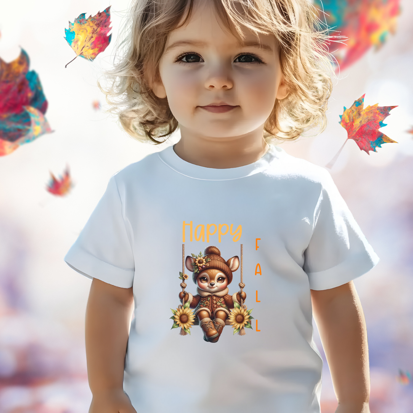 Happy Fall Toddler T-Shirt