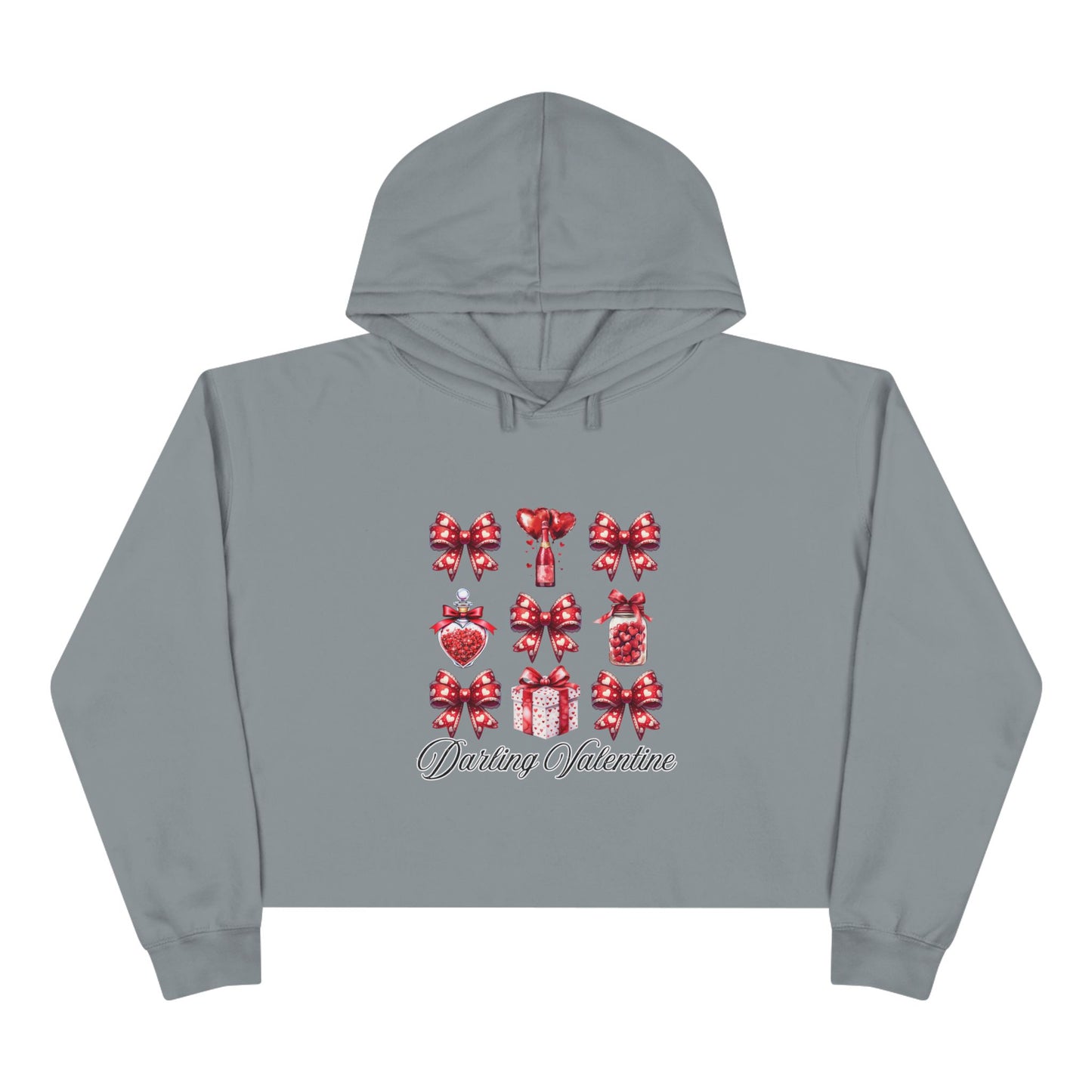 Darling Valentine Crop Hoodie