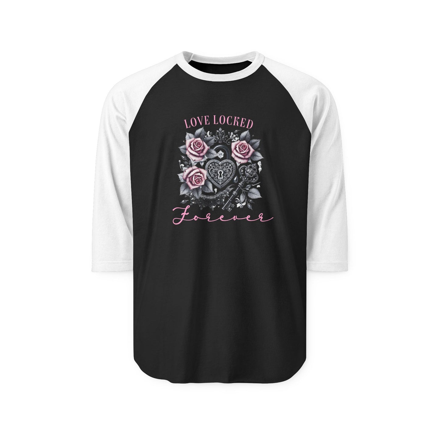 Love Locked Forever Baseball Tee