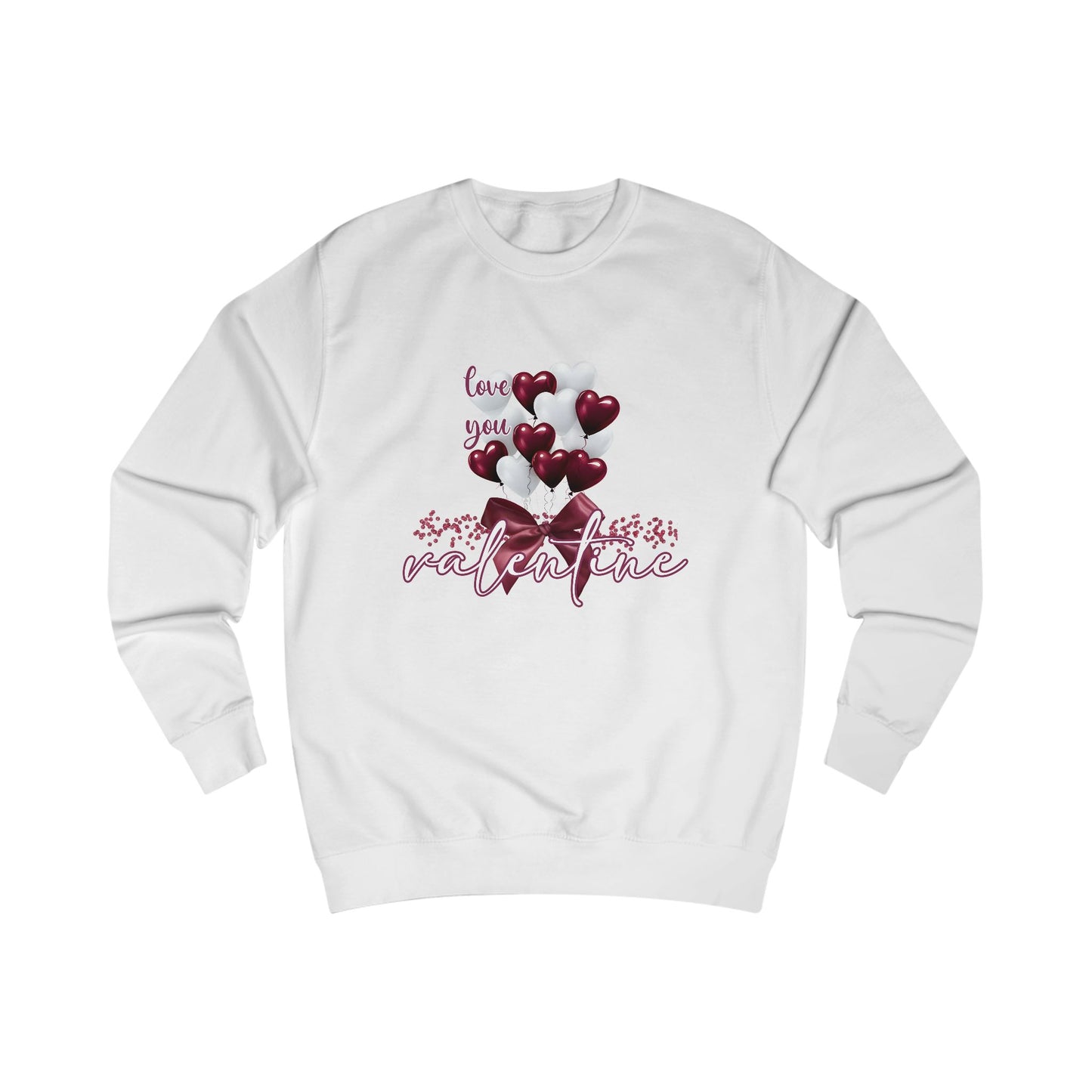 Love You Valentine Crewneck Sweatshirt