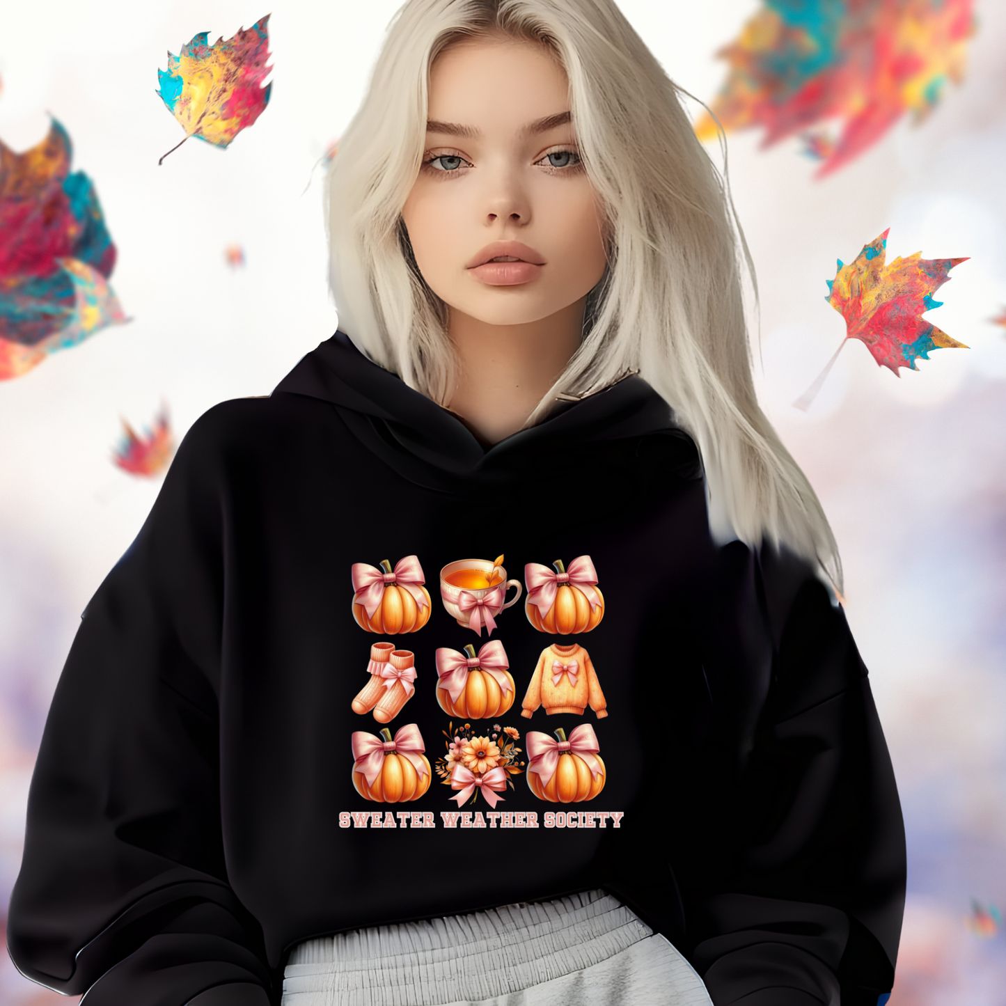 Sweater Weather Society Crop Hoodie