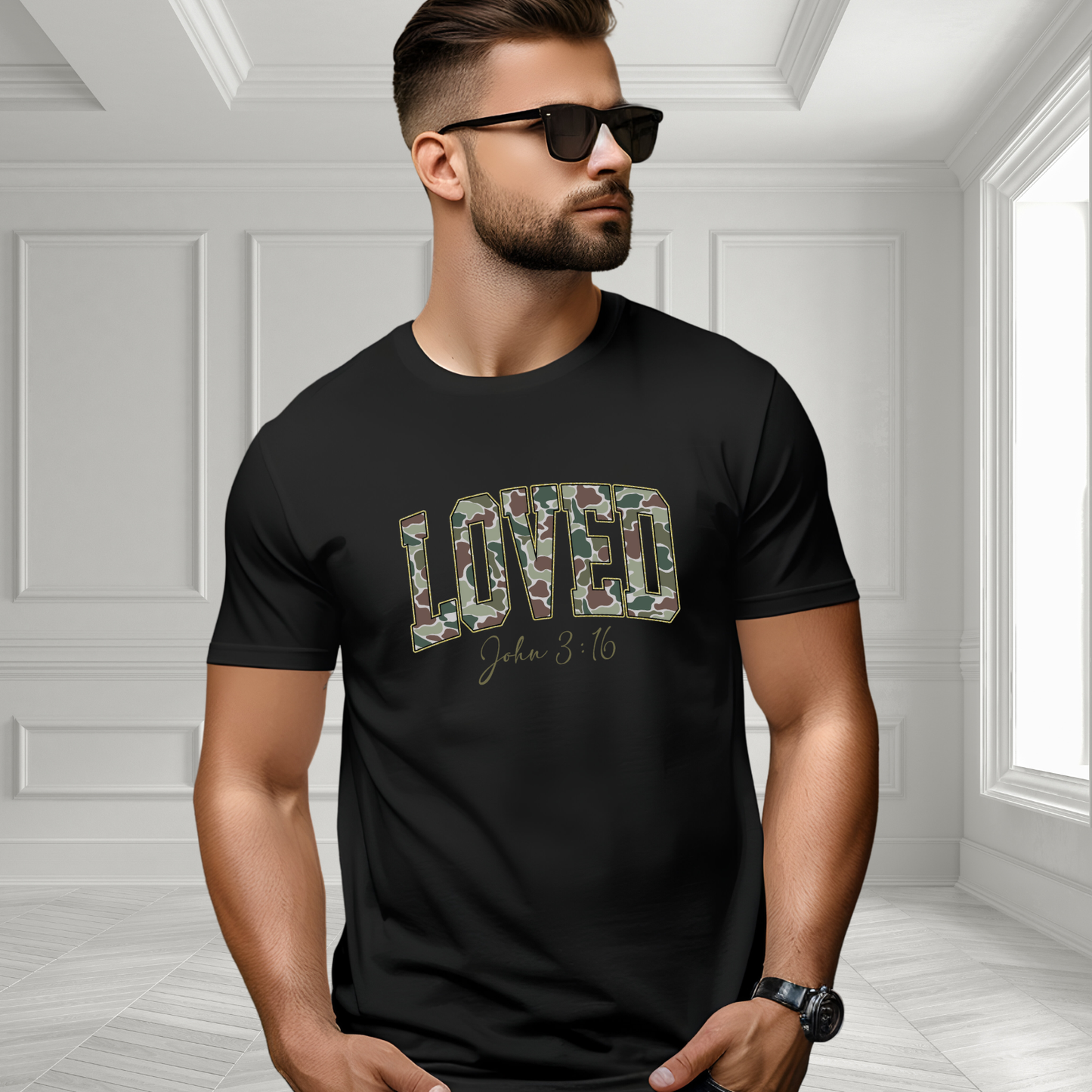 Loved John 3:16 T-Shirt