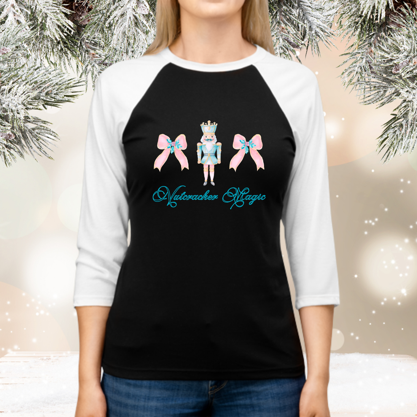 Nutcracker Magic Baseball Tee
